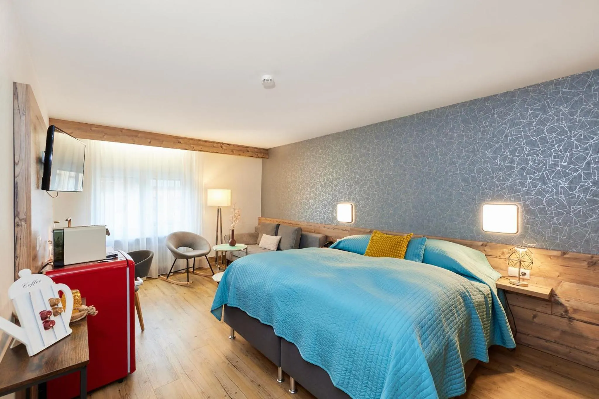 Photo of the whole room, Bed in Hotel Berghof