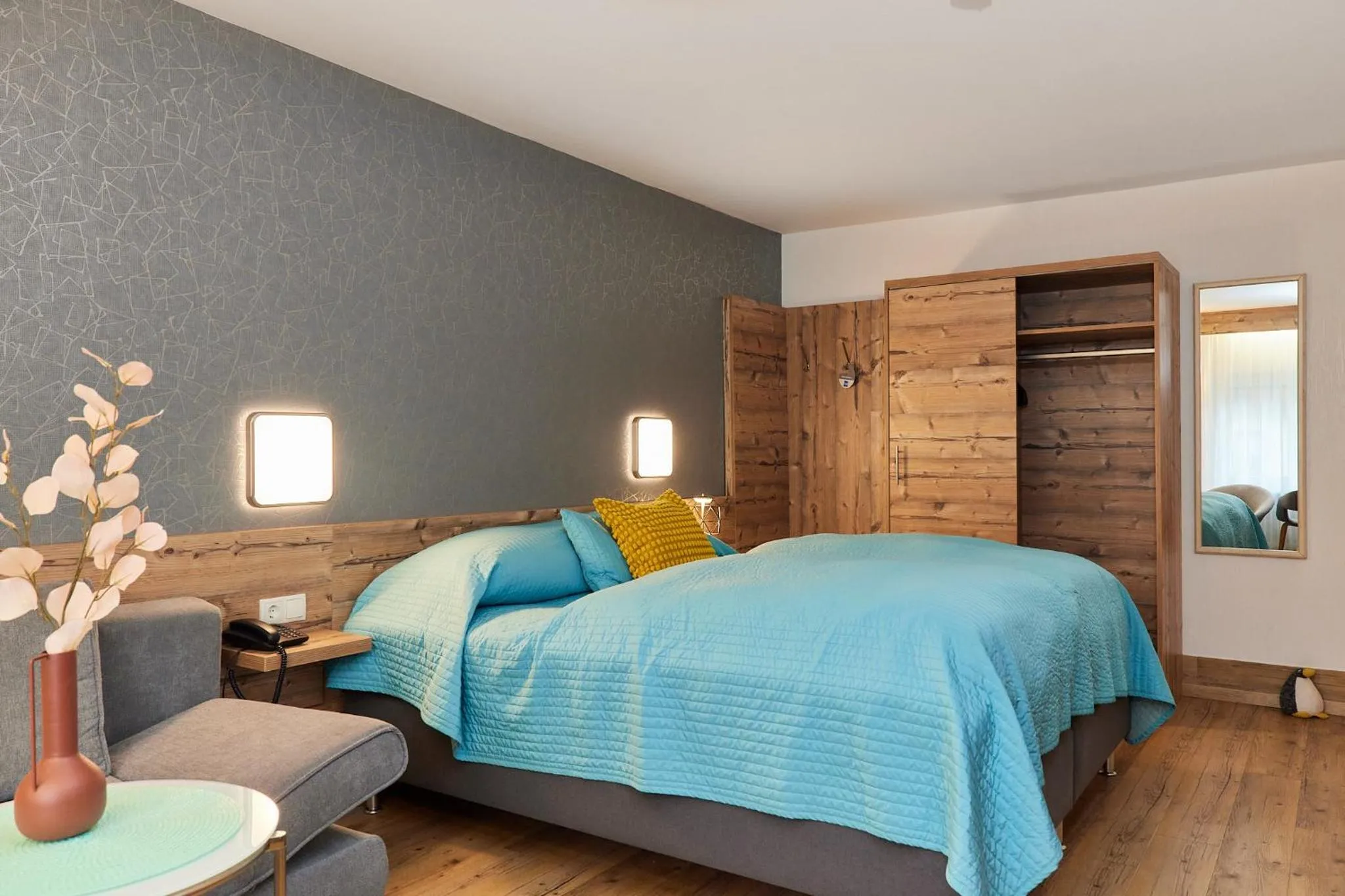 Photo of the whole room, Bed in Hotel Berghof