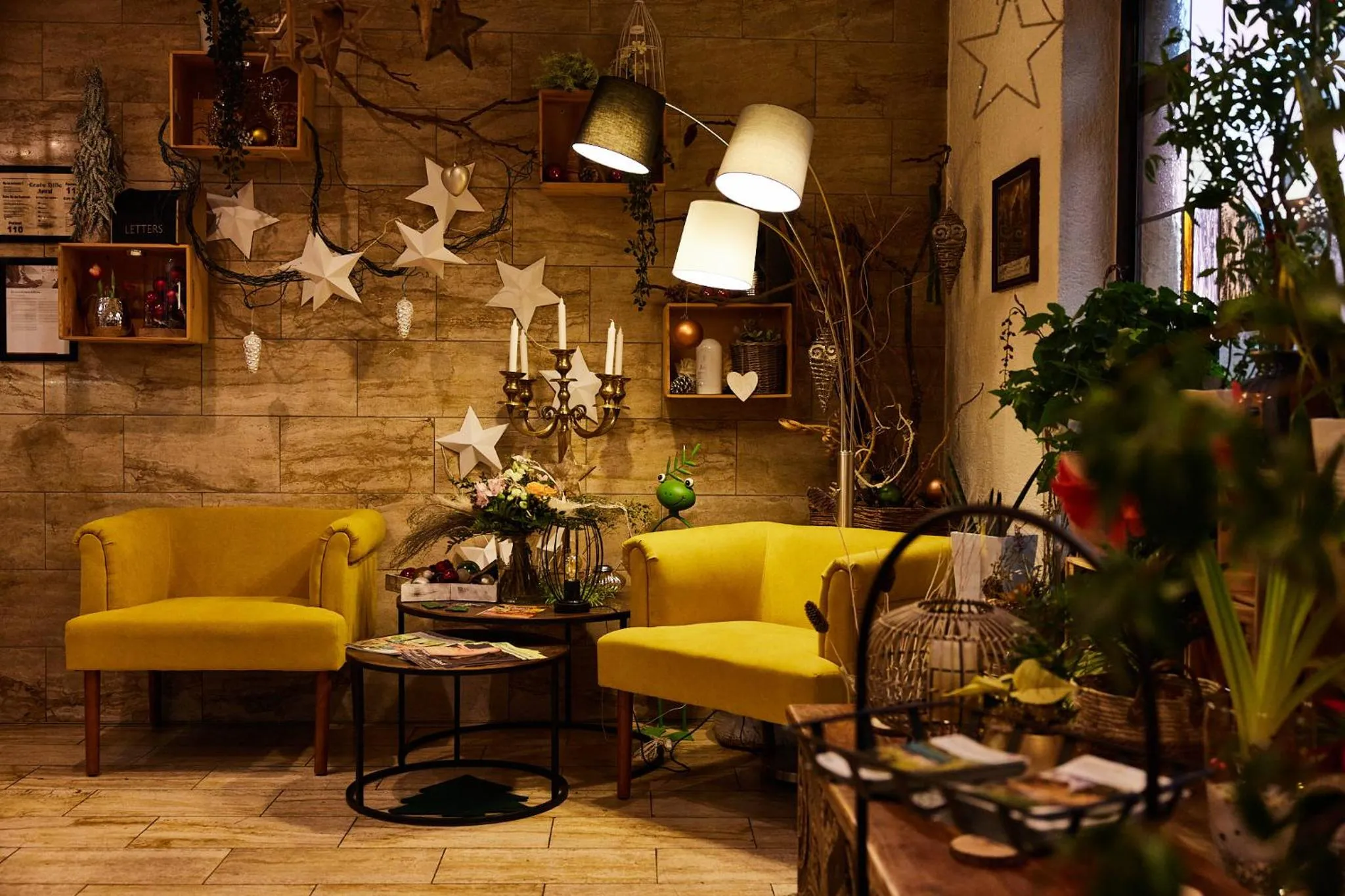 Lobby or reception in Hotel Berghof