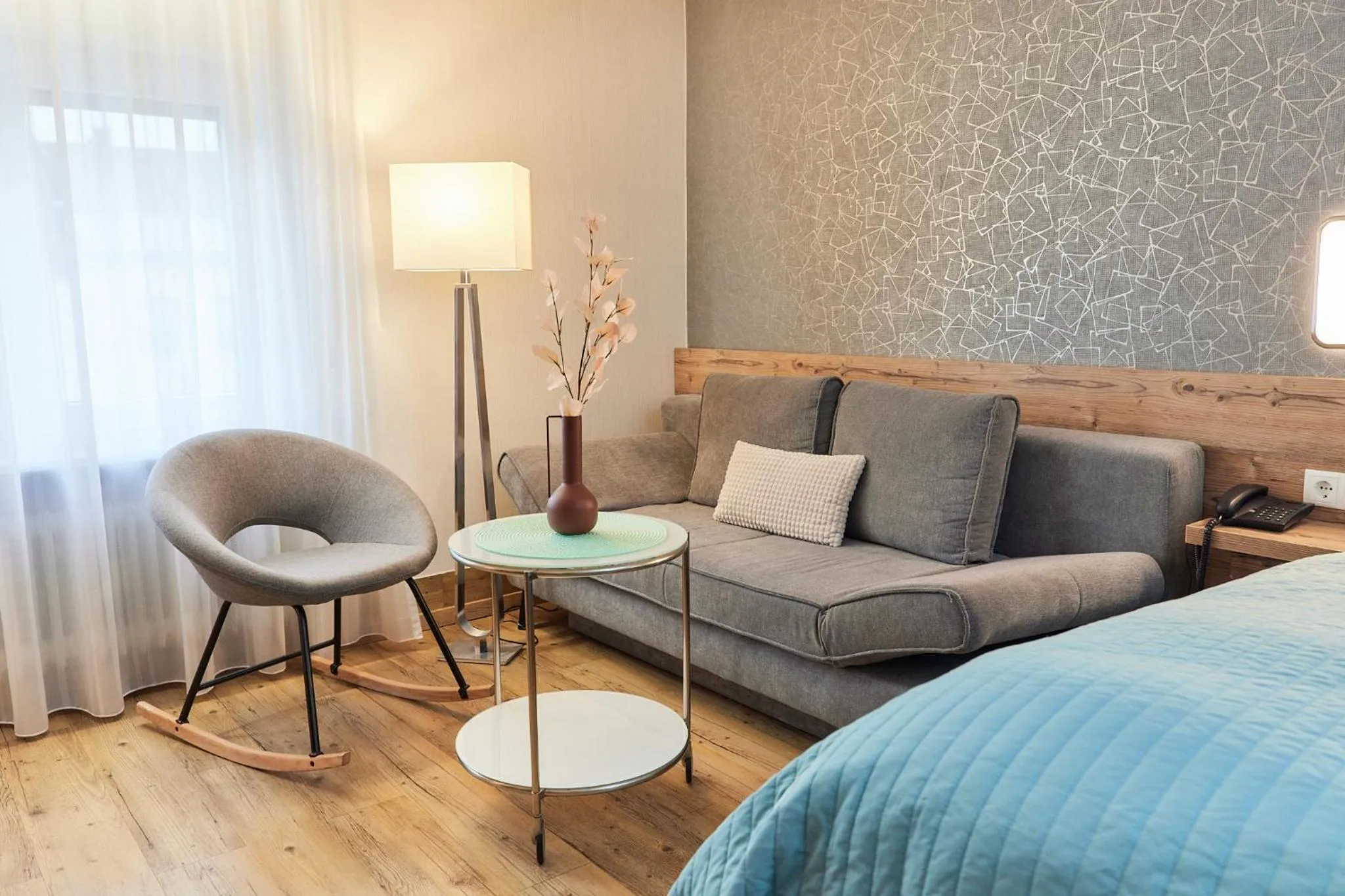 Photo of the whole room, Bed in Hotel Berghof