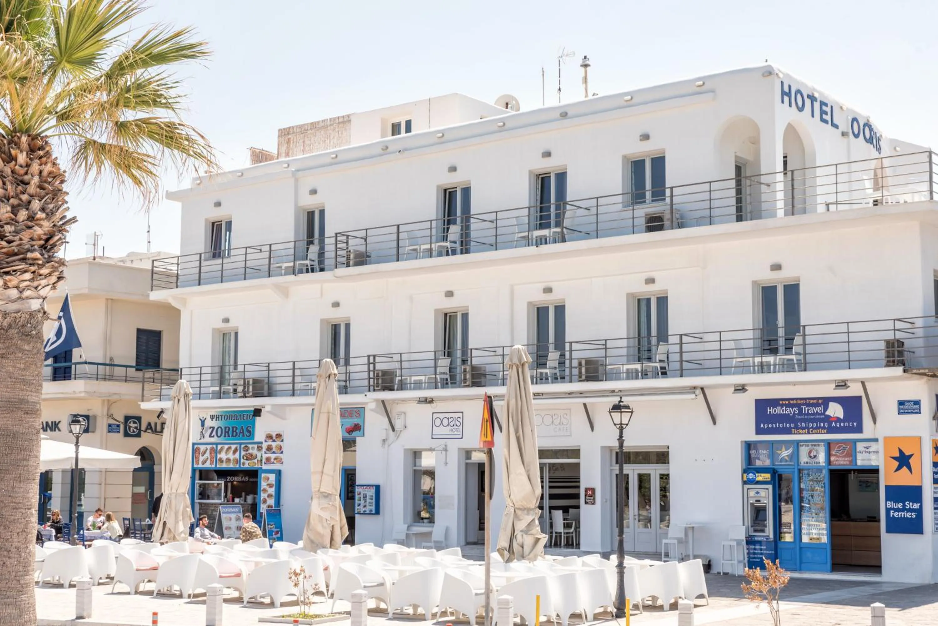 Property building in Hotel Oasis