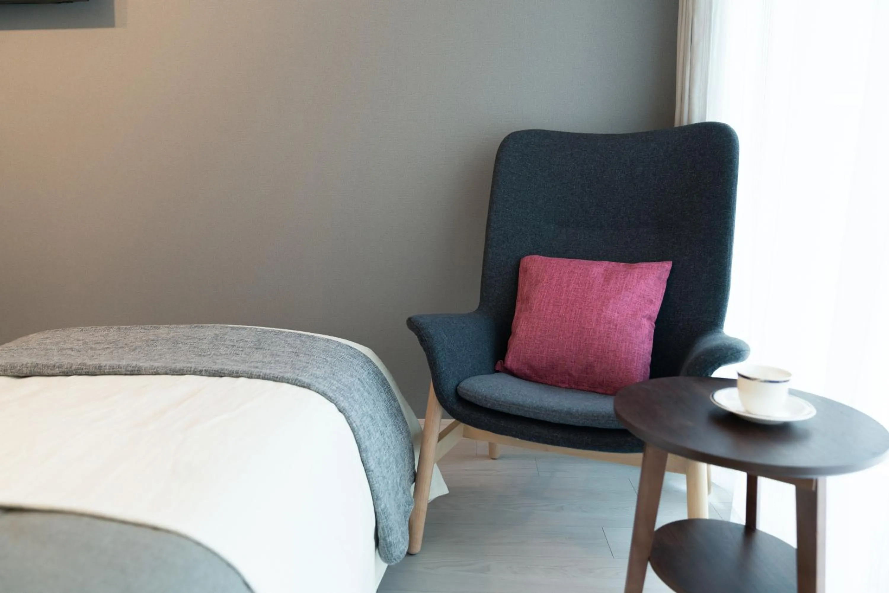 Bed in OSAKA SUNSHINE TOWER71