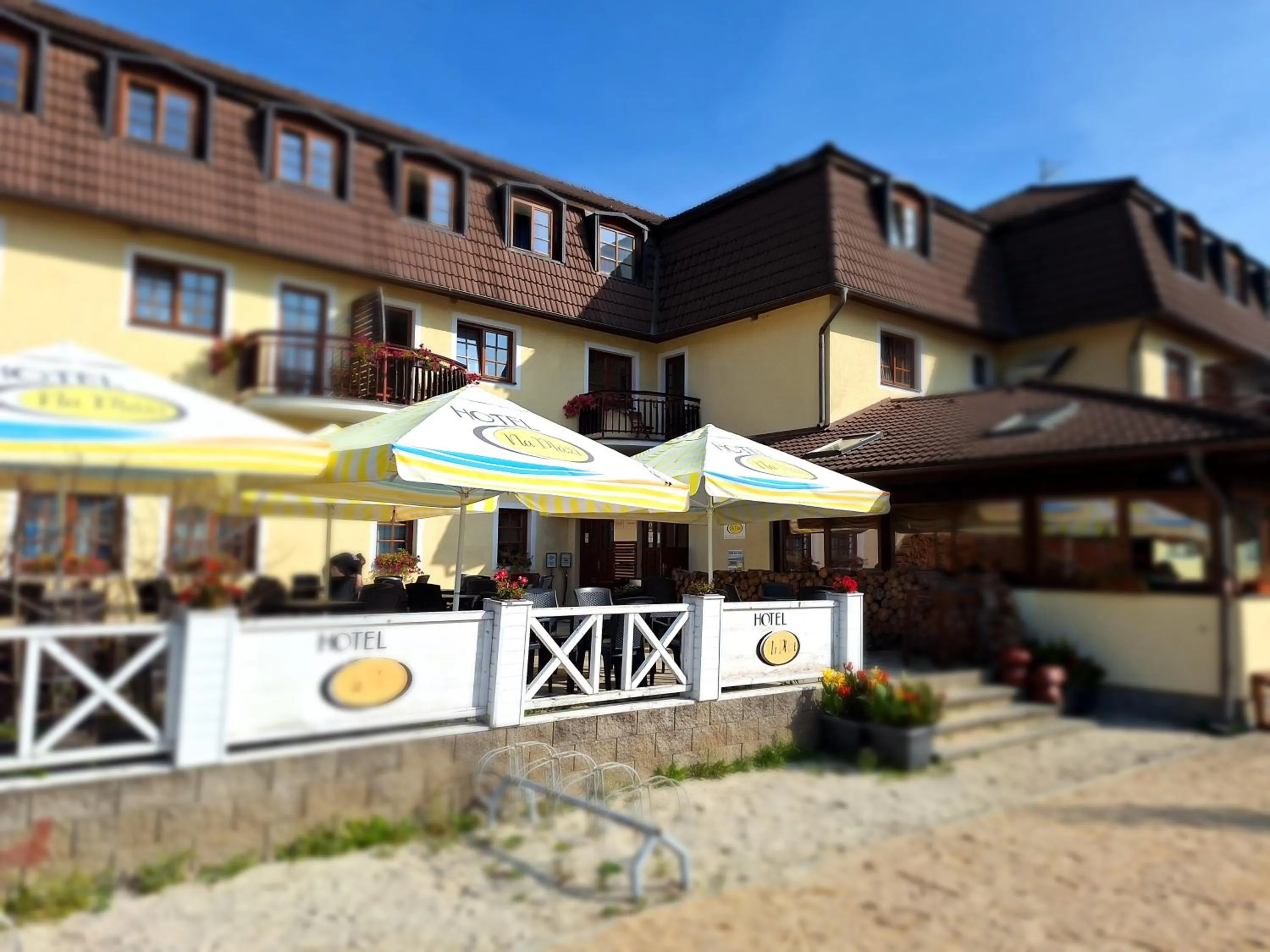 Balcony/Terrace in Hotel Na Pláži