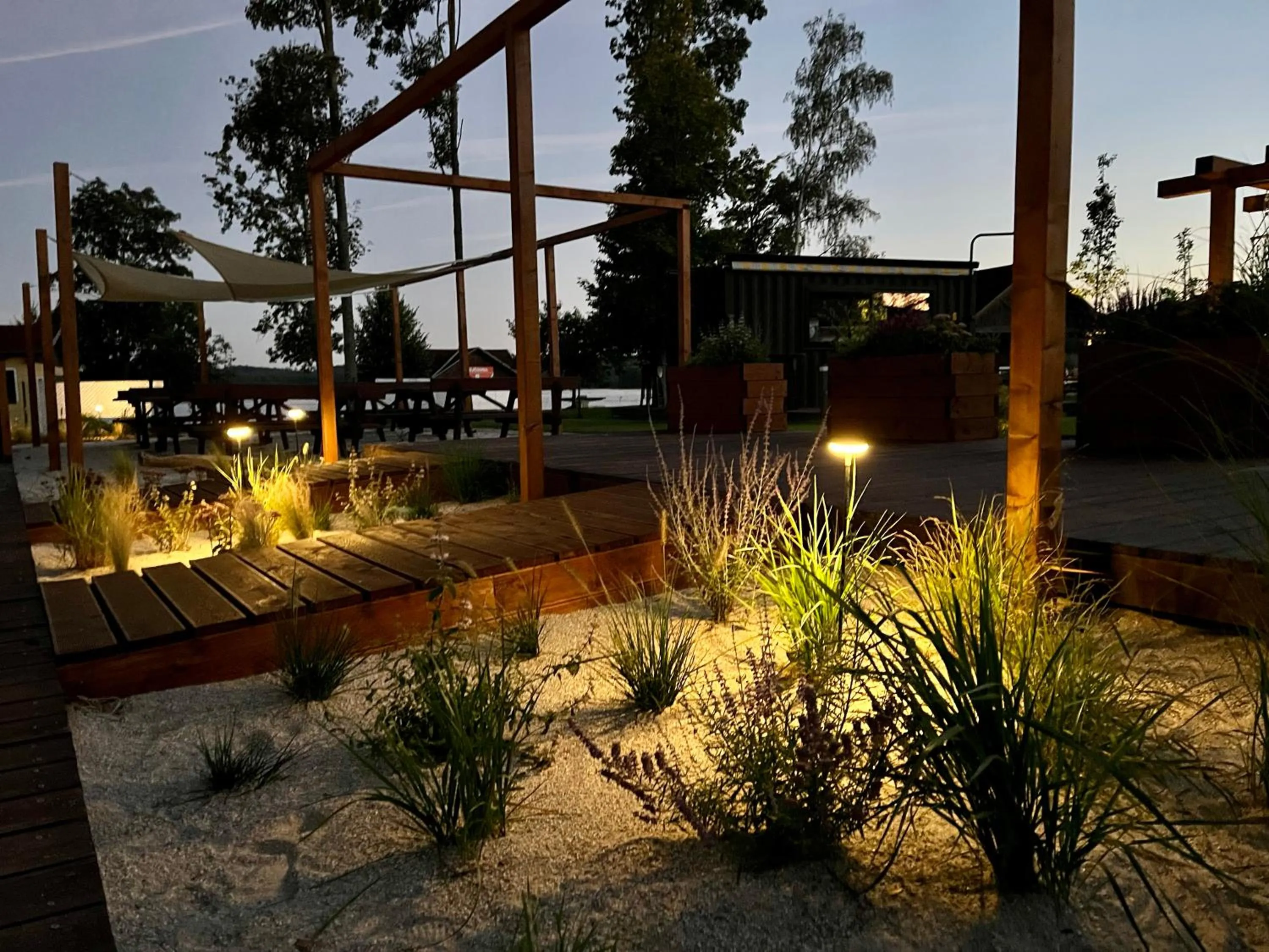 Garden in Hotel Na Pláži