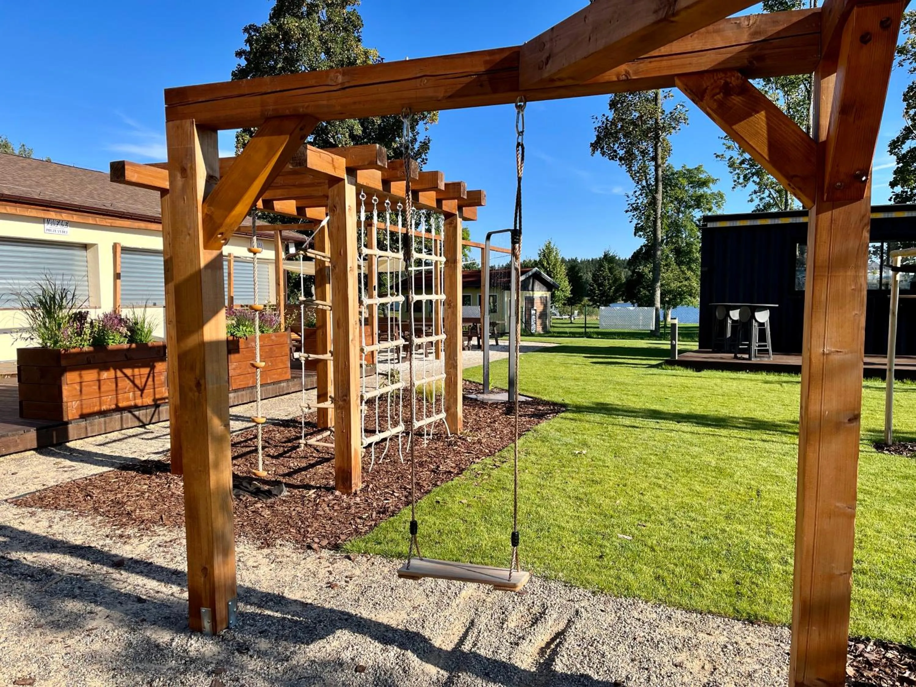 Children play ground in Hotel Na Pláži