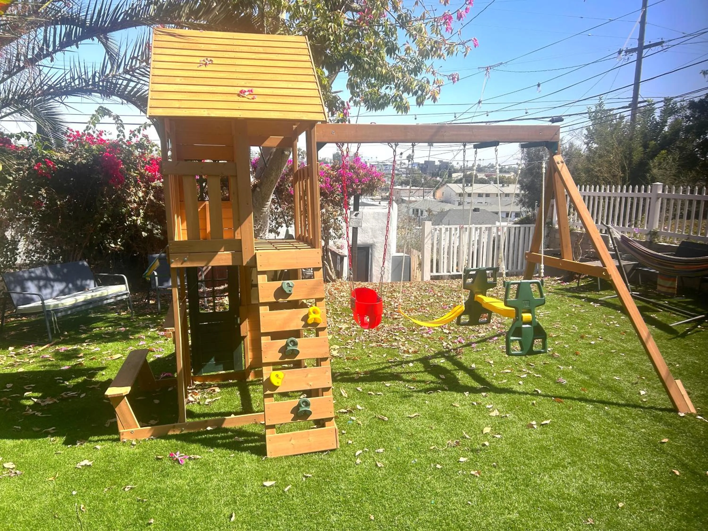 Children play ground in Viva San Diego