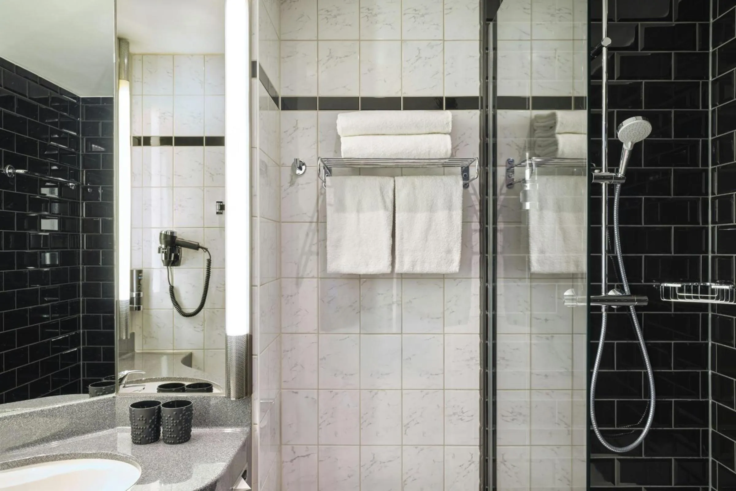 Bathroom in NYX Hotel Berlin Köpenick by Leonardo Hotels