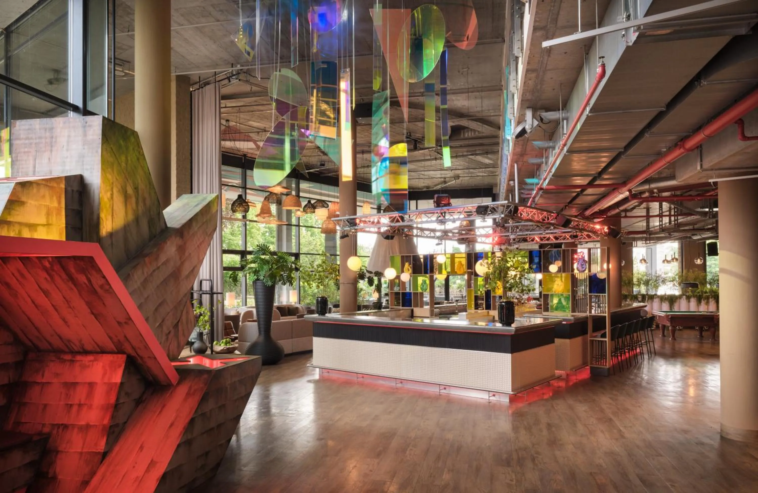 Lobby or reception in NYX Hotel Berlin Köpenick by Leonardo Hotels