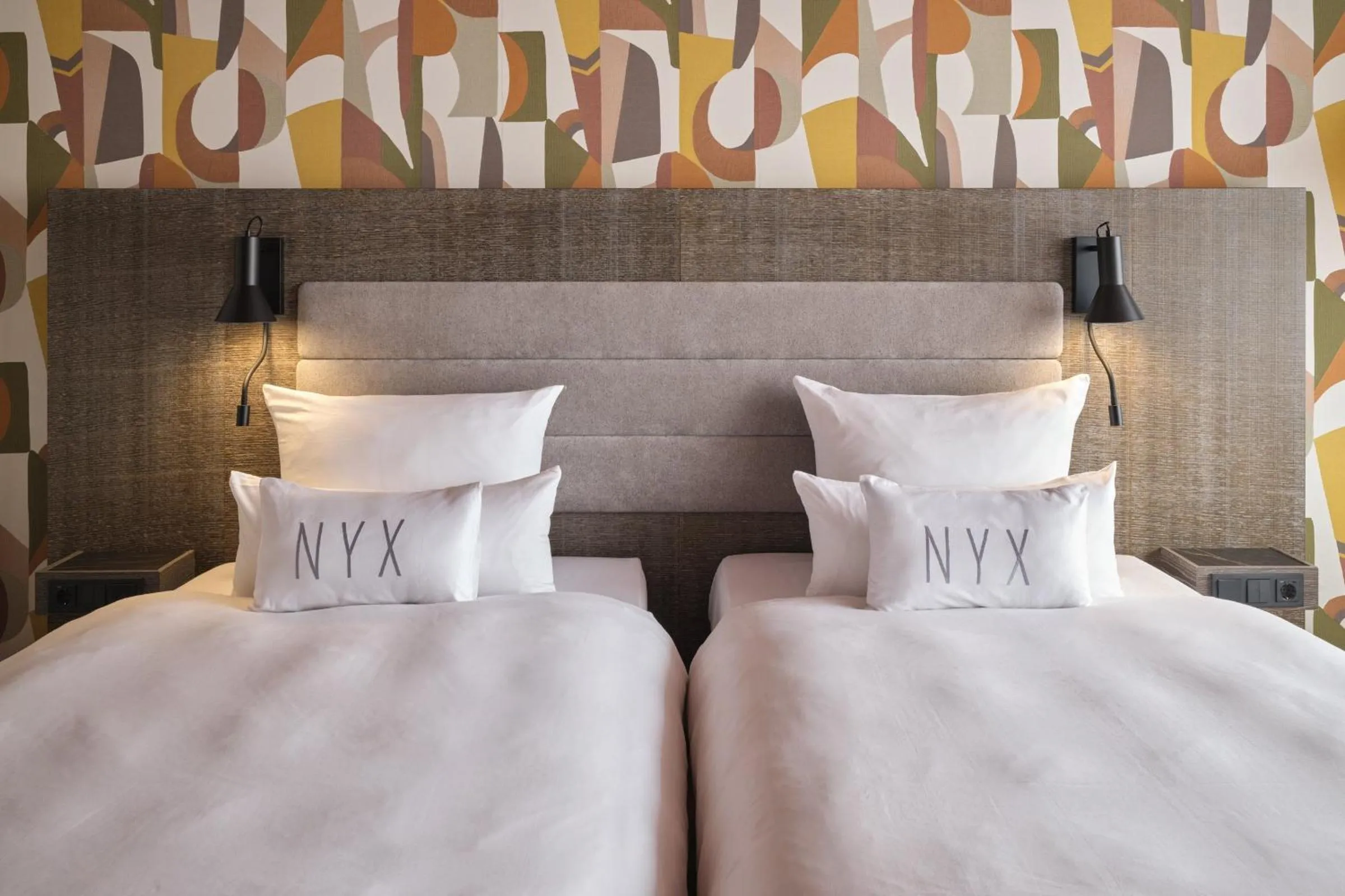 Bedroom, Bed in NYX Hotel Berlin Köpenick by Leonardo Hotels