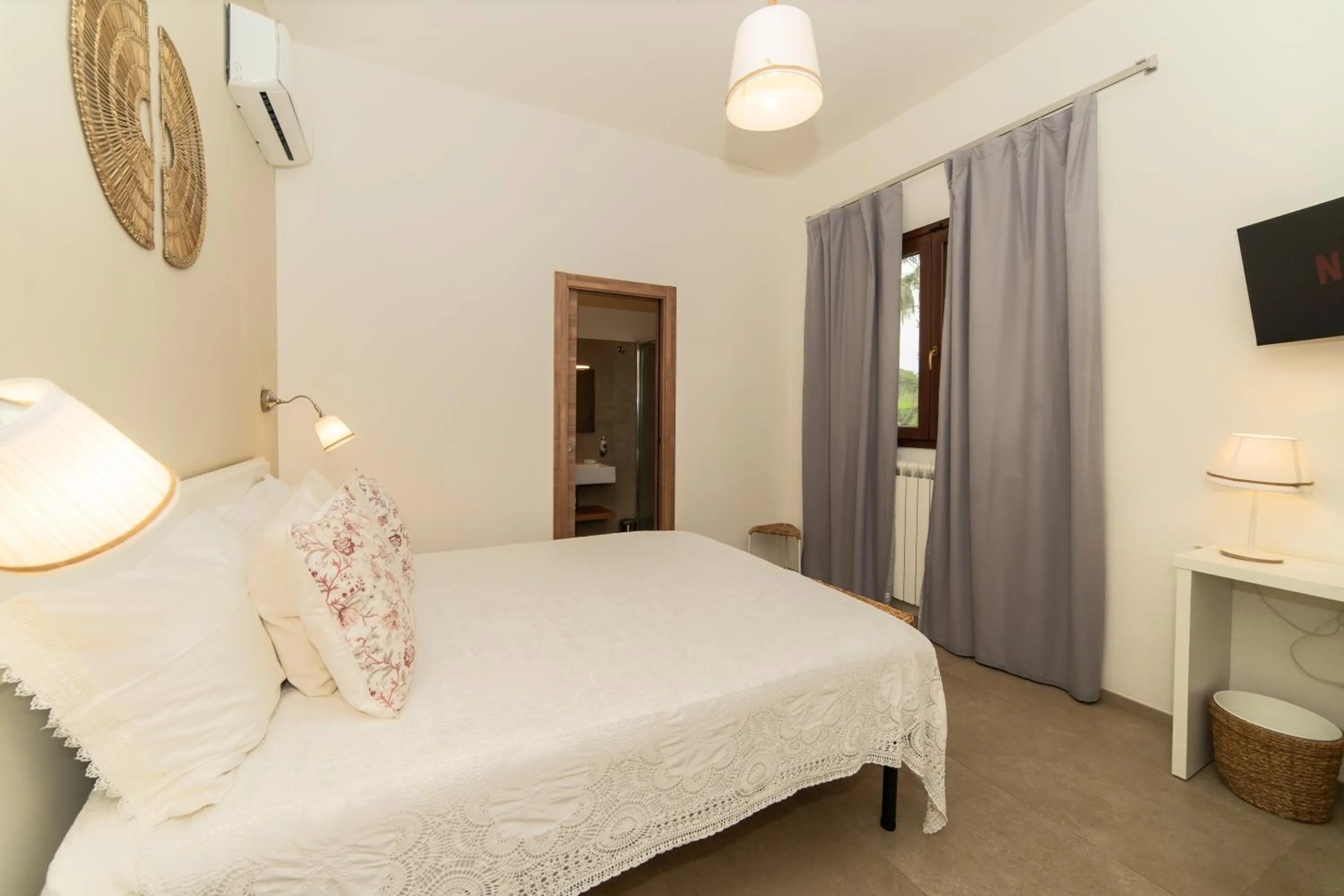 Bed in Villa Mamma Grazia Rooms