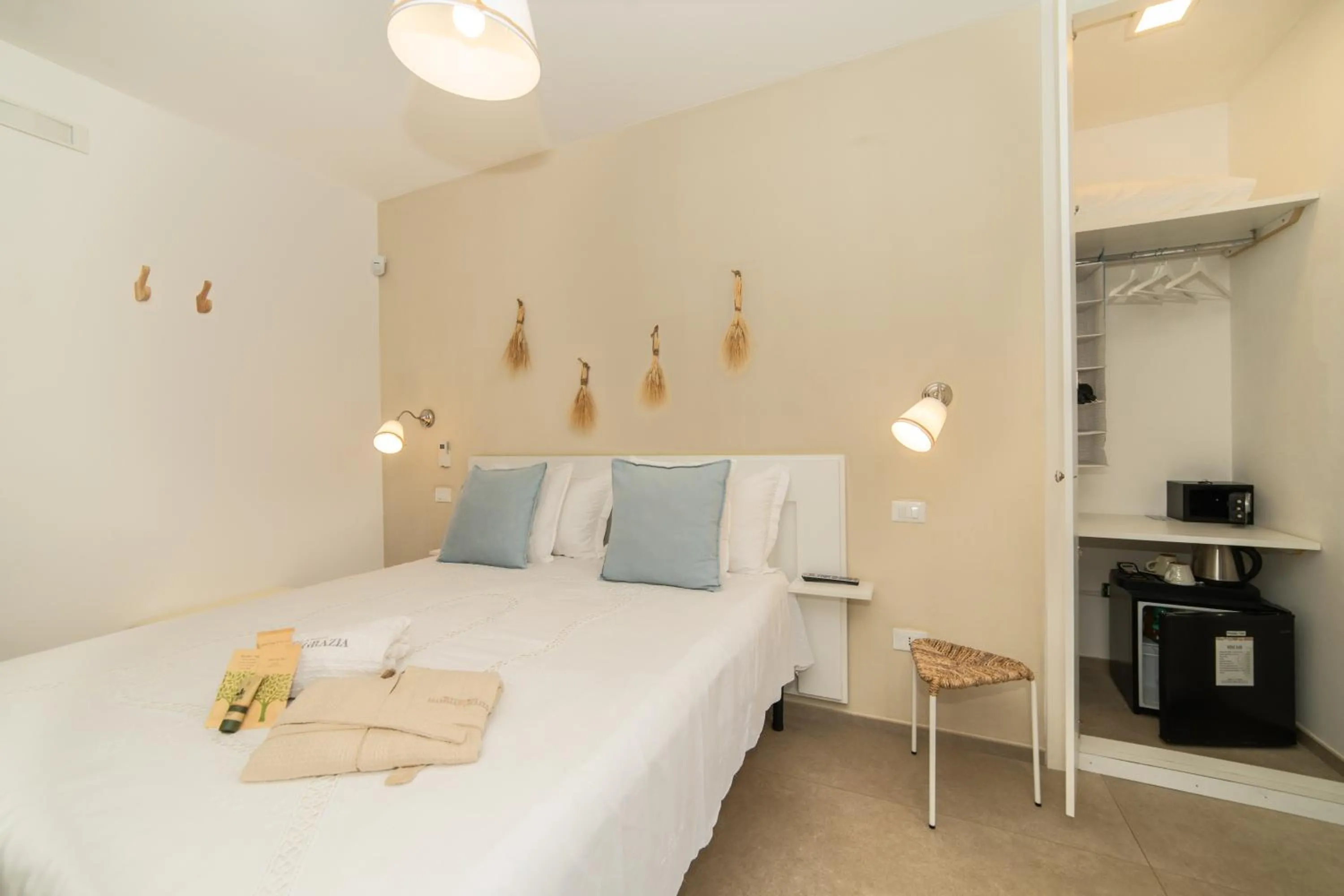 Bed in Villa Mamma Grazia Rooms