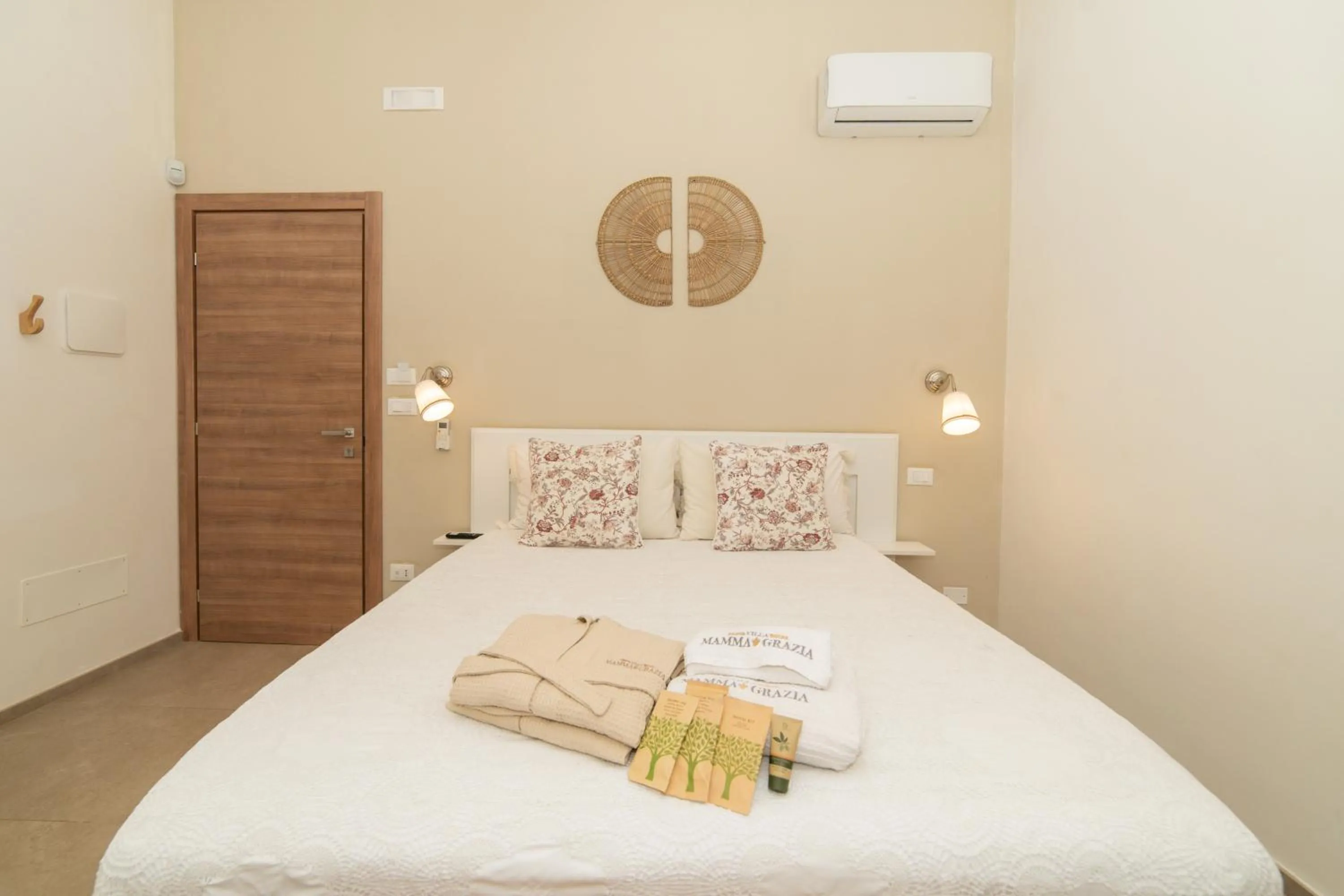 Bed in Villa Mamma Grazia Rooms