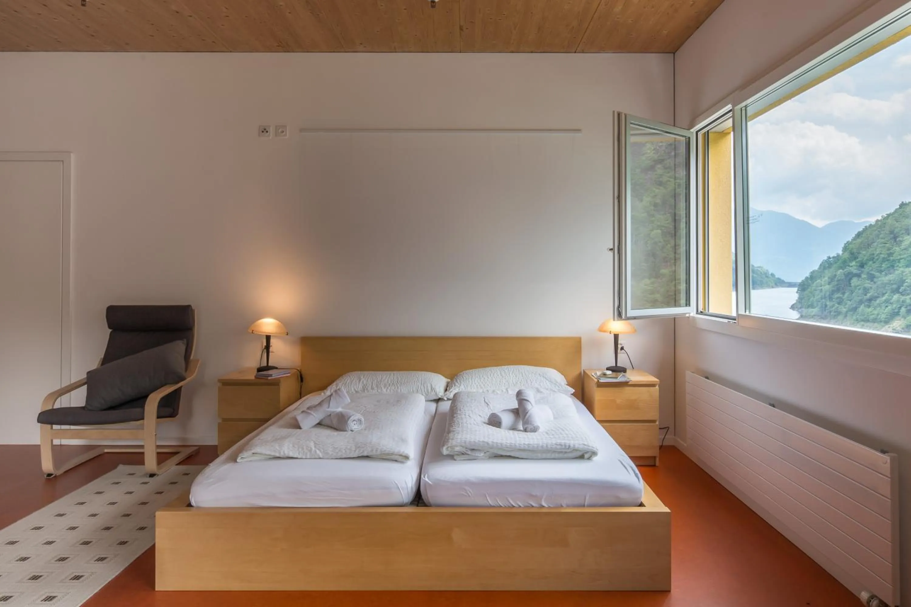 Bed in Hotel Pizzo Vogorno