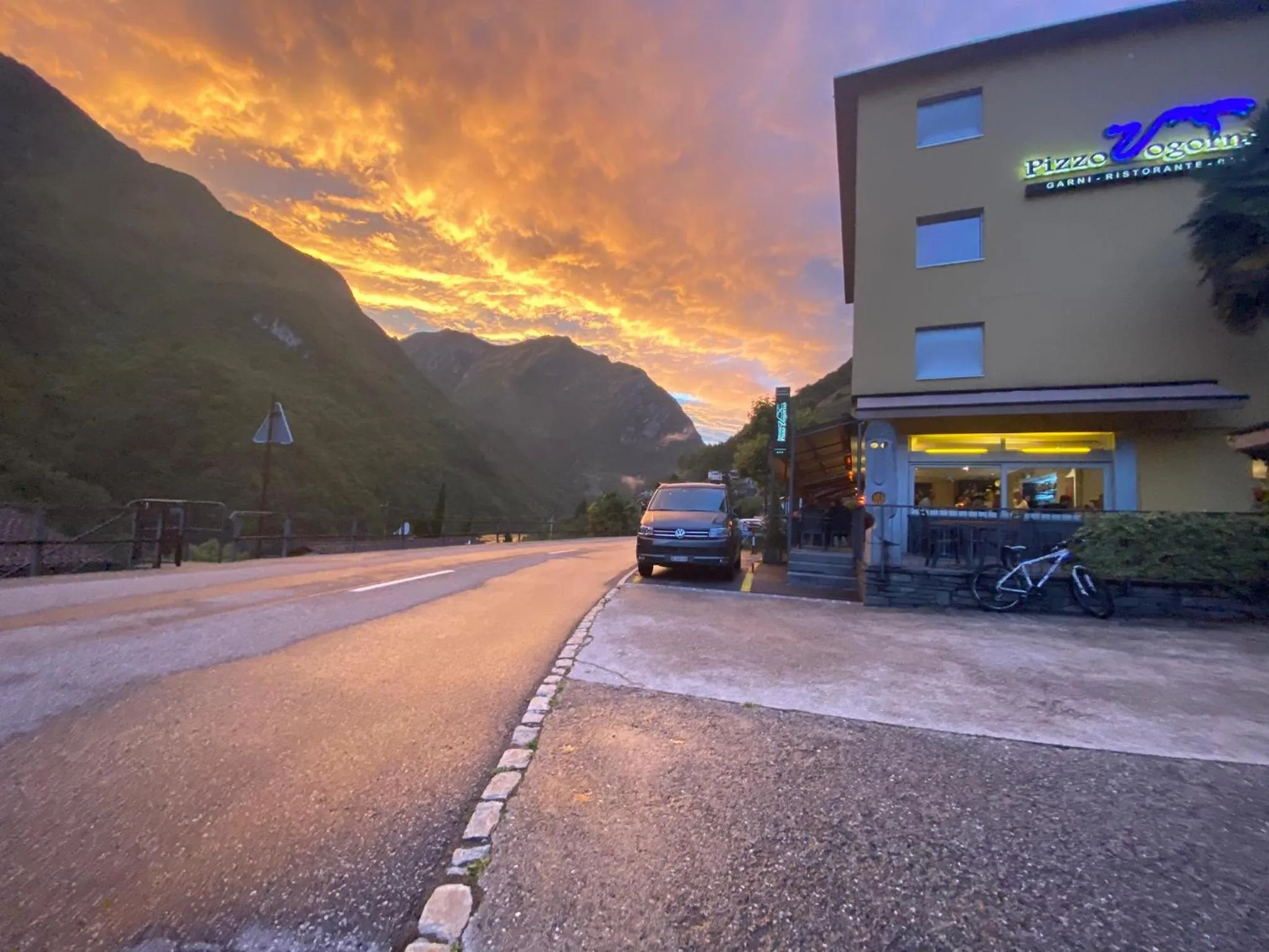 View (from property/room) in Hotel Pizzo Vogorno