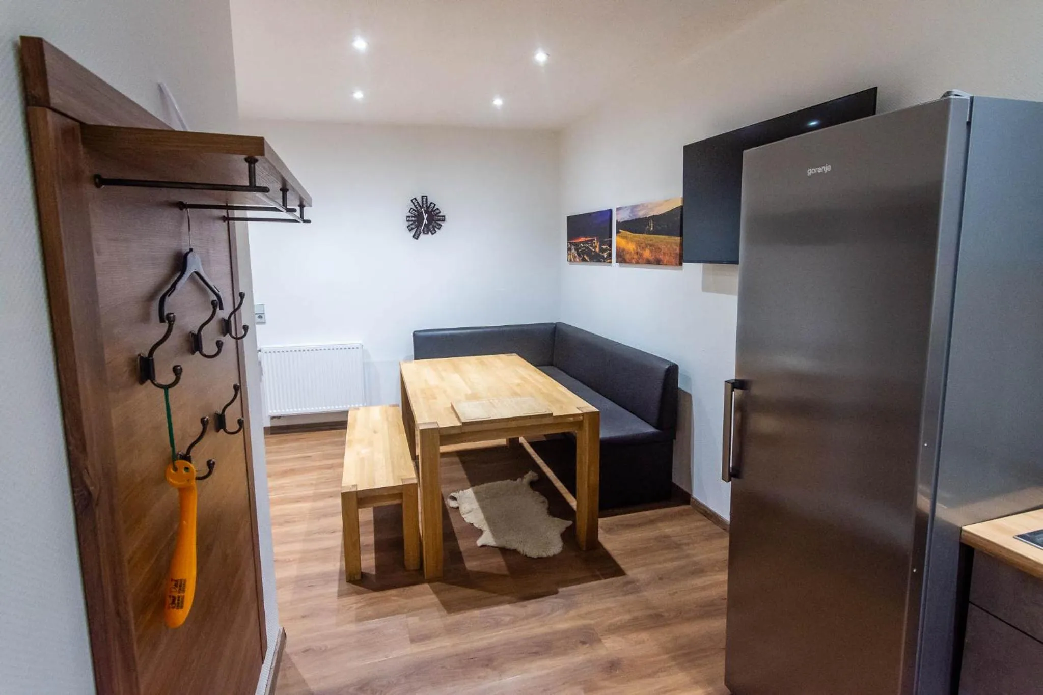 Dining area in Gästehaus Jagsttal
