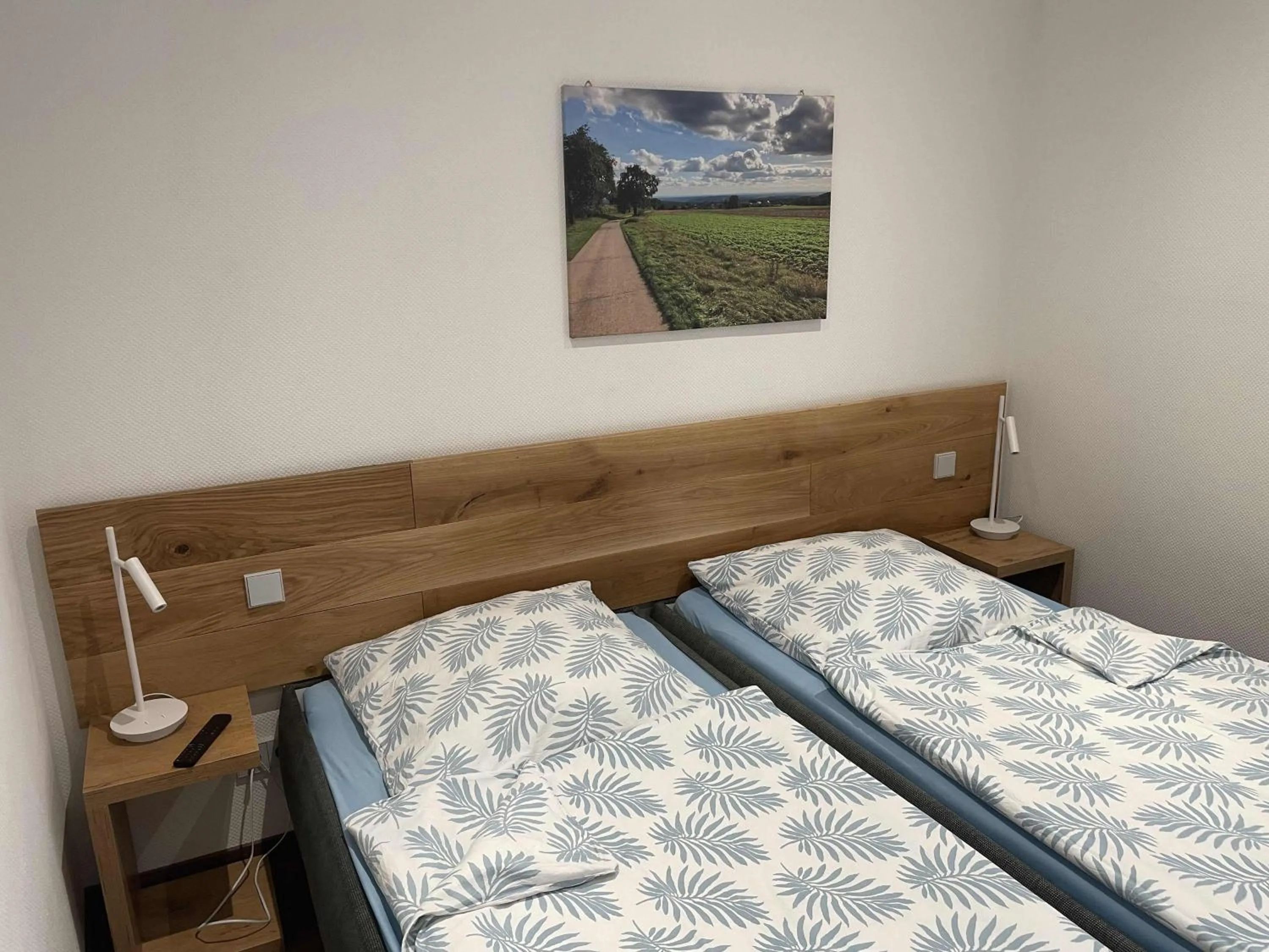 Bed in Gästehaus Jagsttal