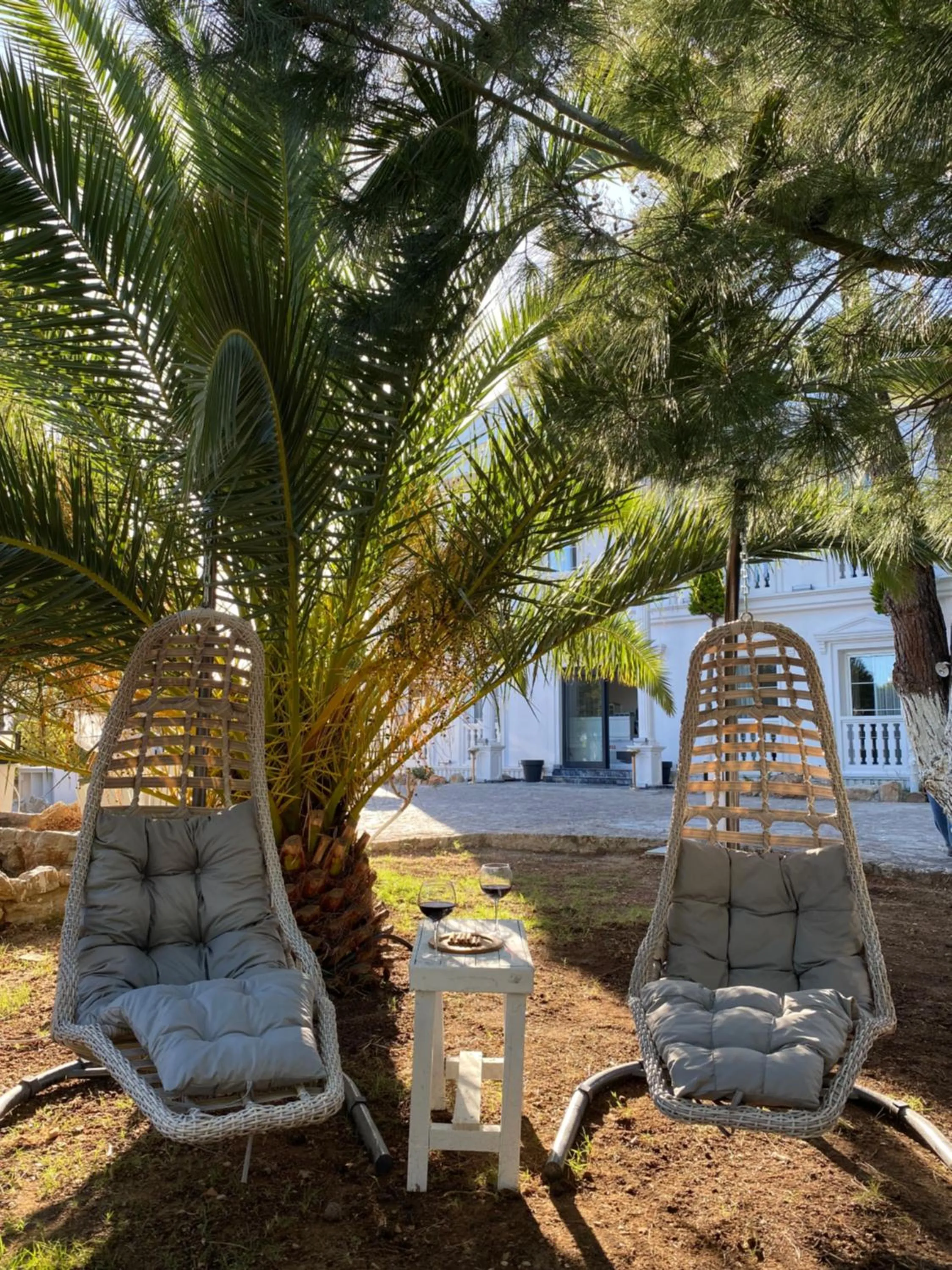 Seating area in Otel Beyaz İnci