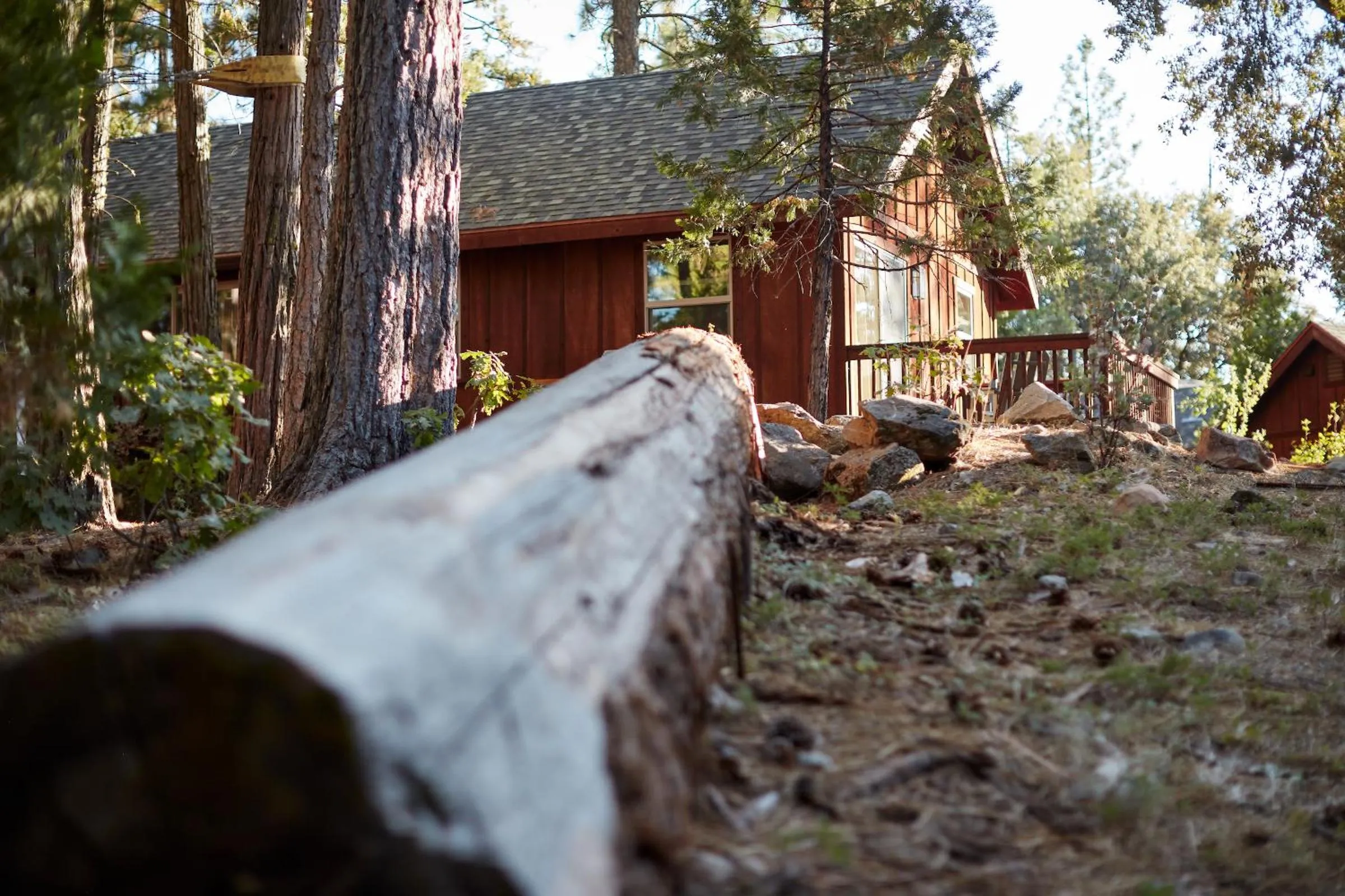 Property building in Evergreen Lodge at Yosemite