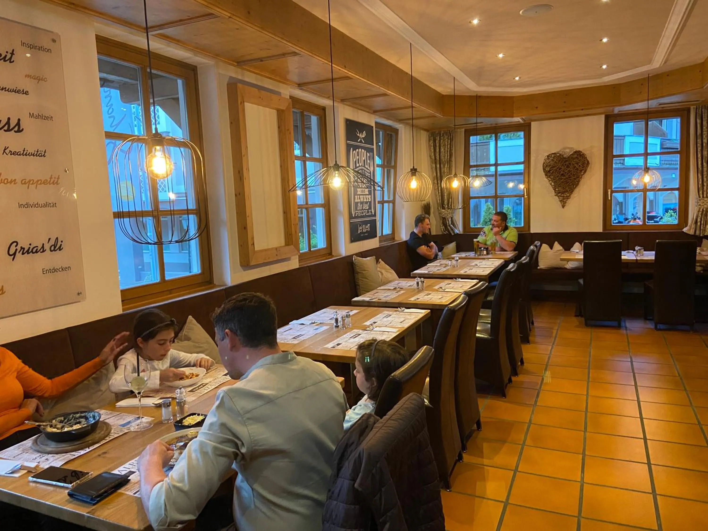 Restaurant/places to eat in Hotel in the HEART of the Alps