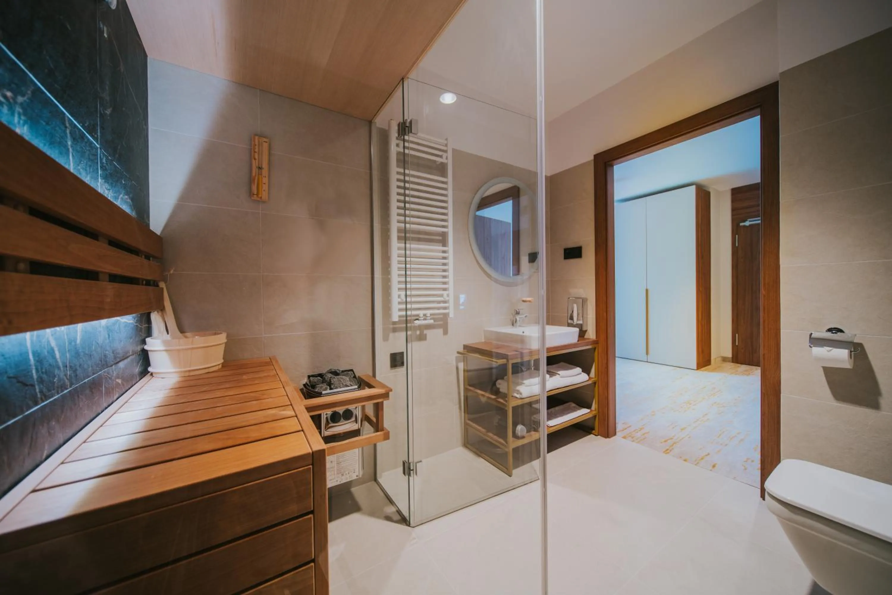 Sauna, Bed in Five Seasons Szklarska Poręba