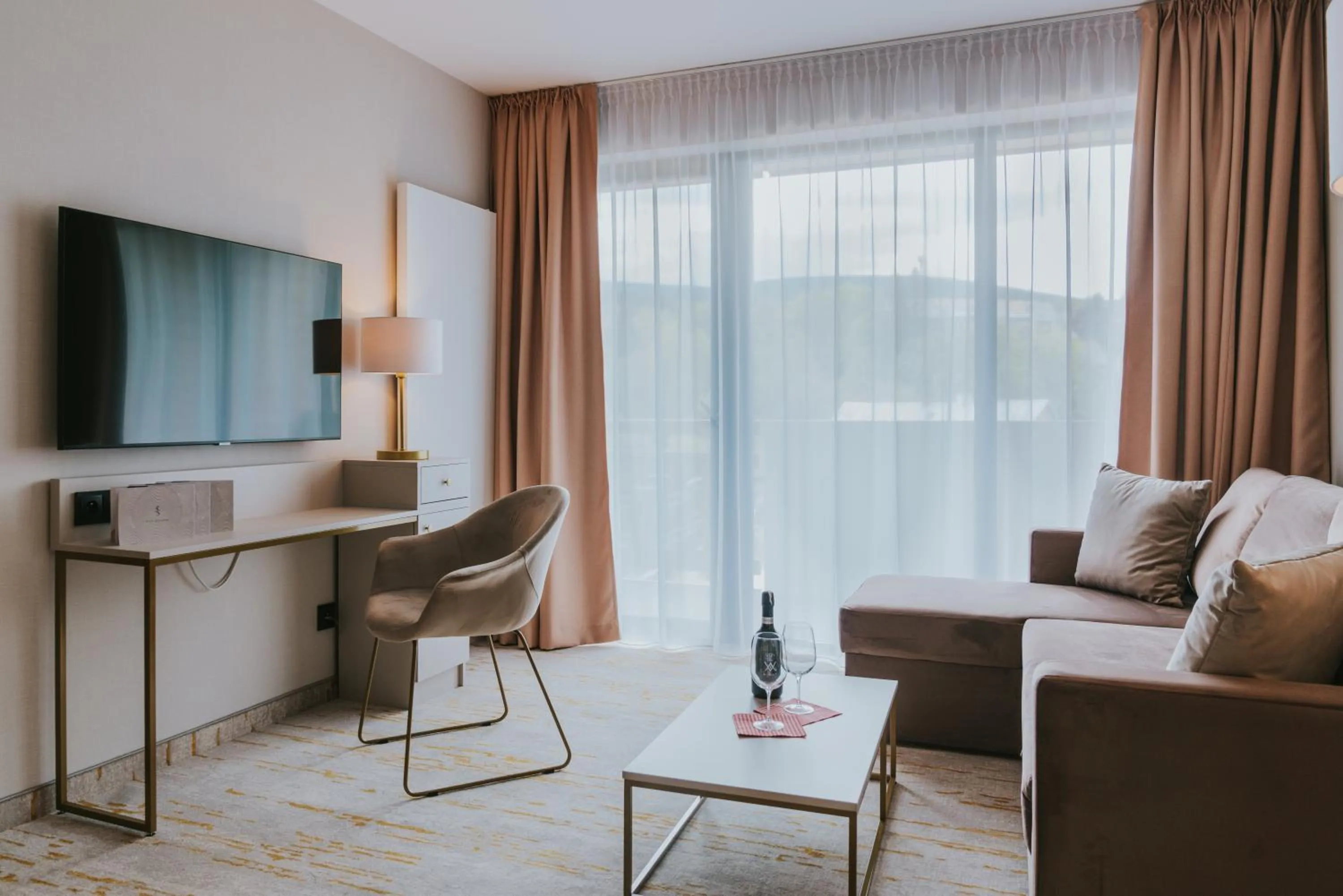 Living room in Five Seasons Szklarska Poręba