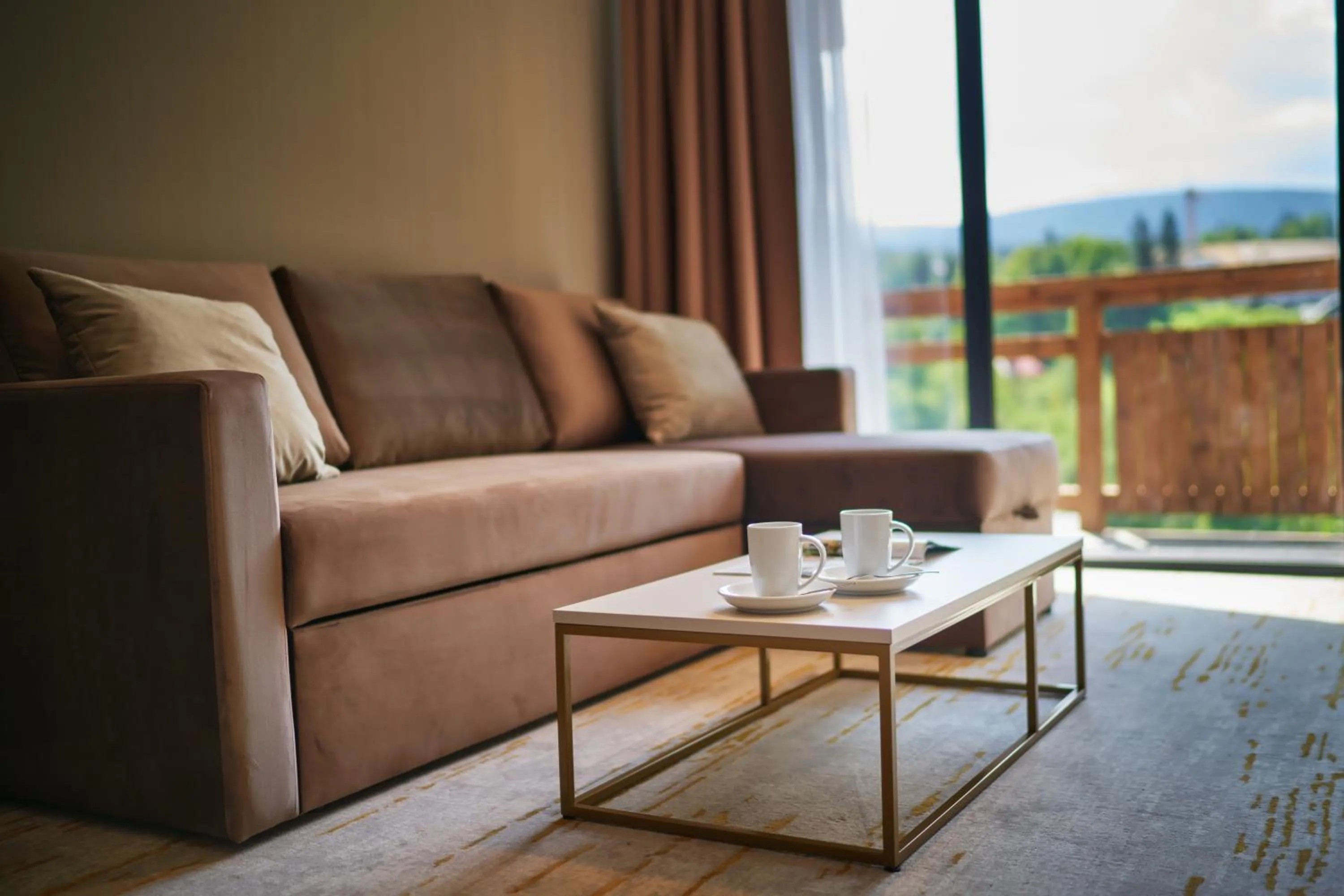 Living room in Five Seasons Szklarska Poręba