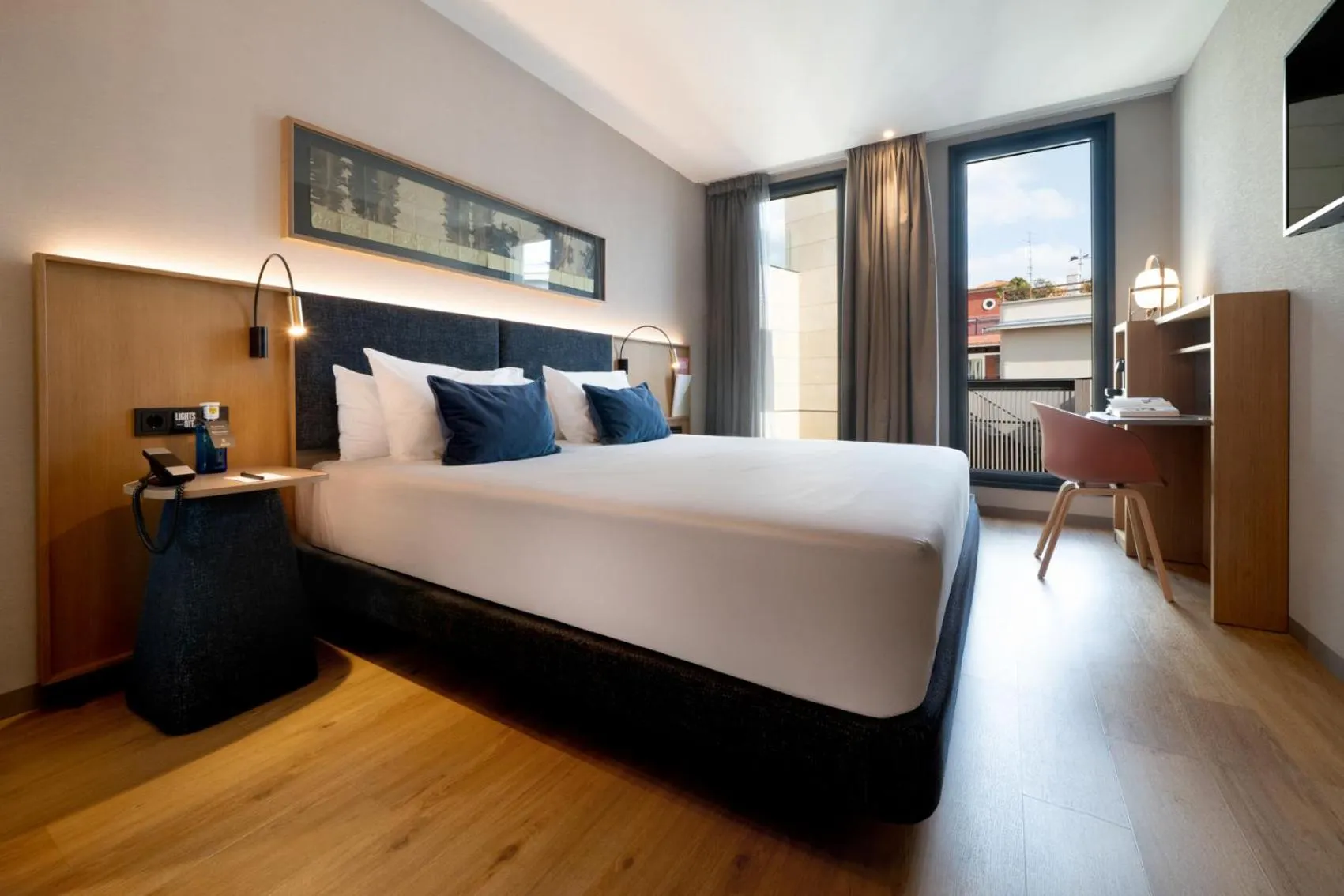 Bedroom, Bed in Ocean Drive Madrid