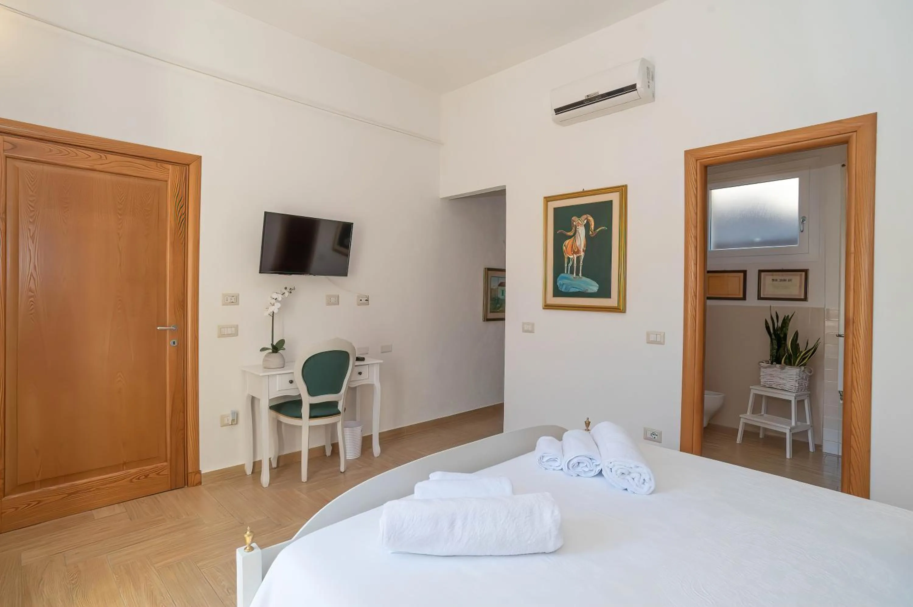 Bed in La casa del pittore