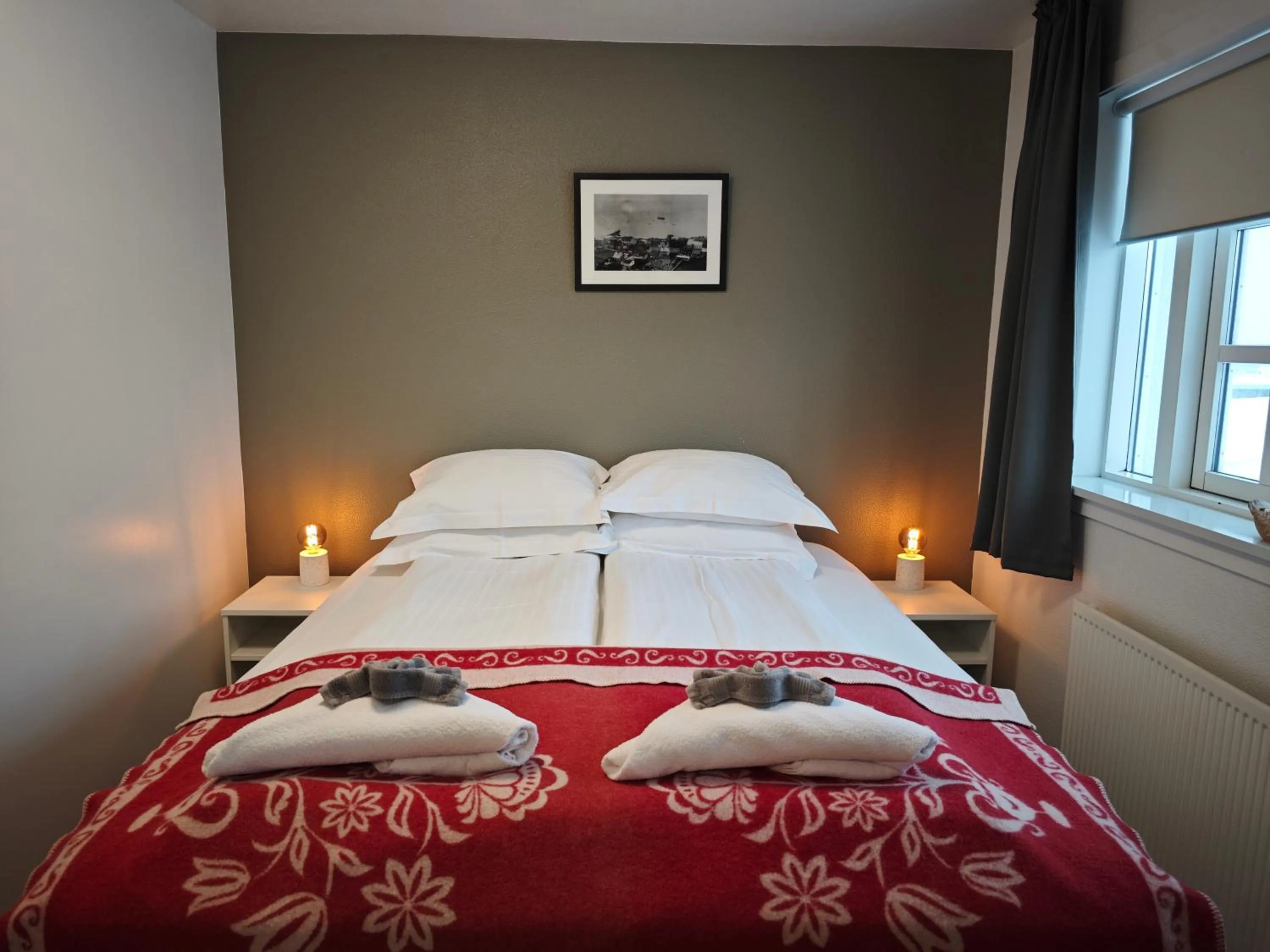 Bed in Hótel Tindastóll