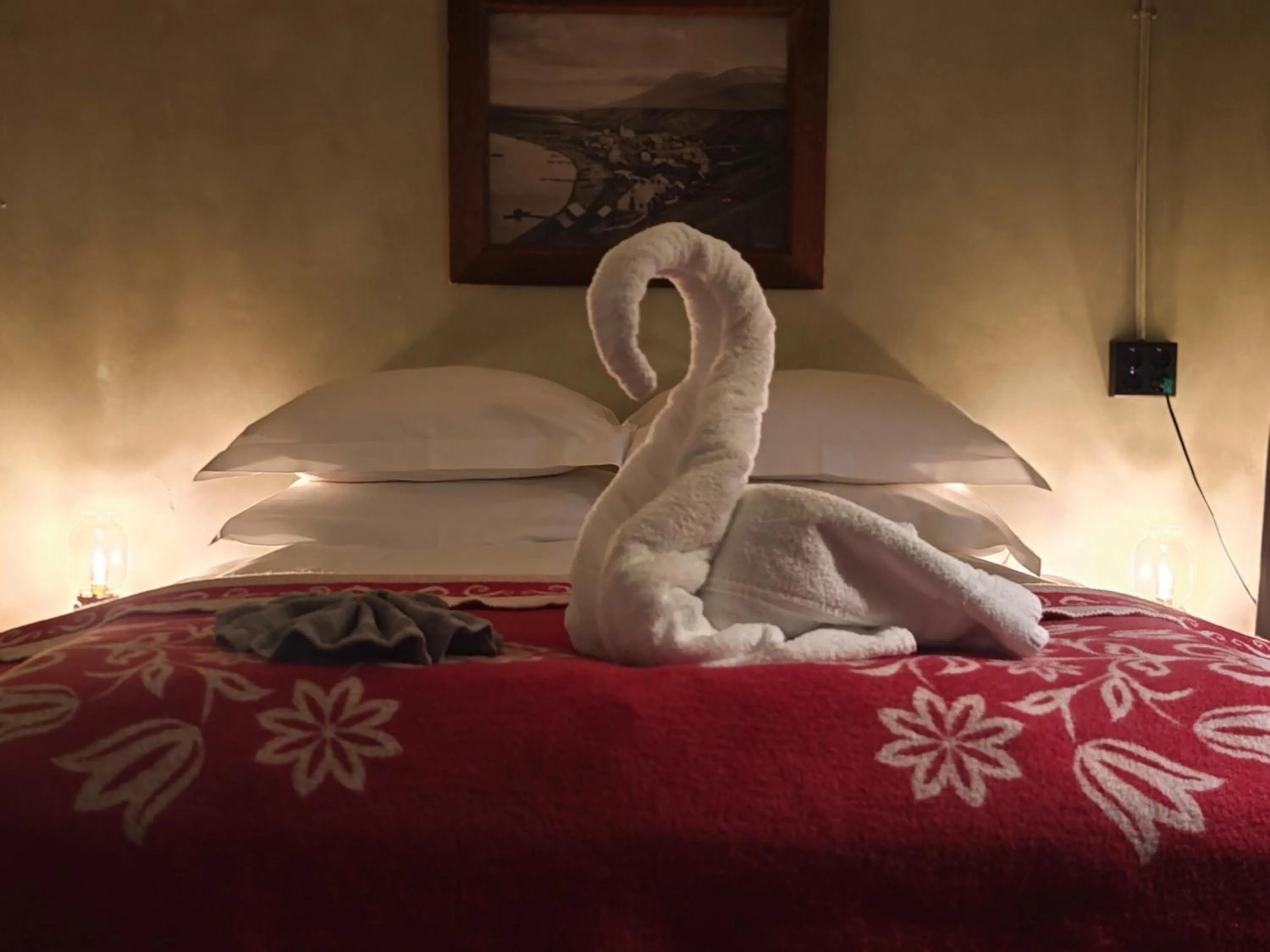 Bed in Hótel Tindastóll