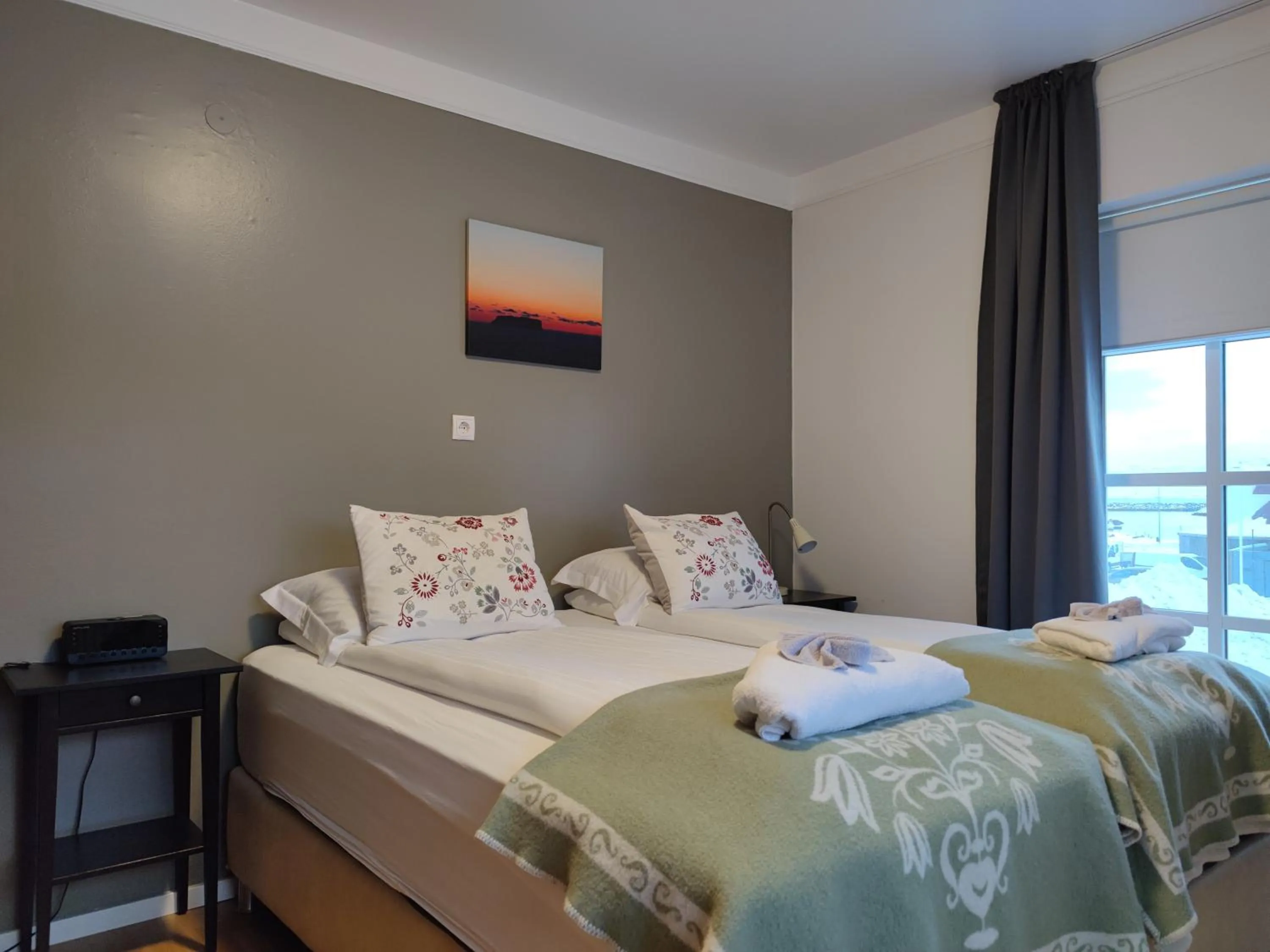 Bed in Hótel Tindastóll