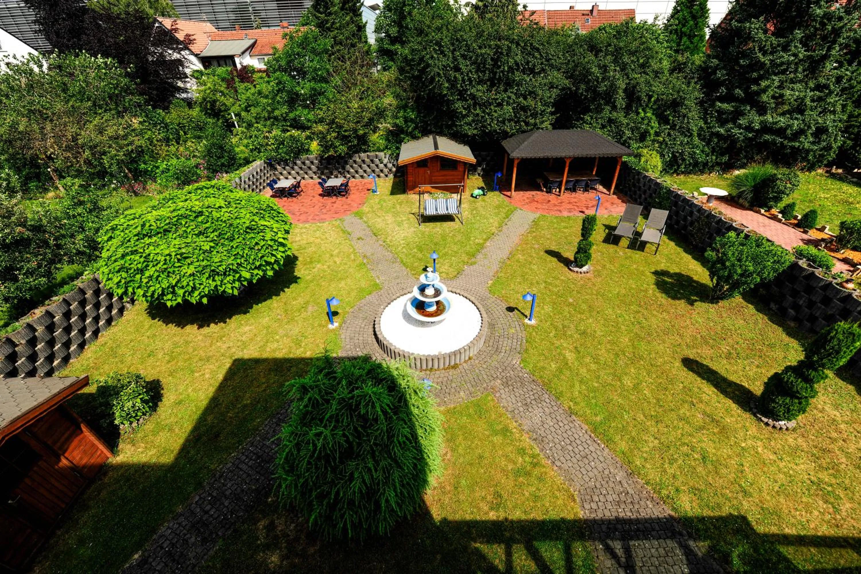 Garden in Hotel Opal