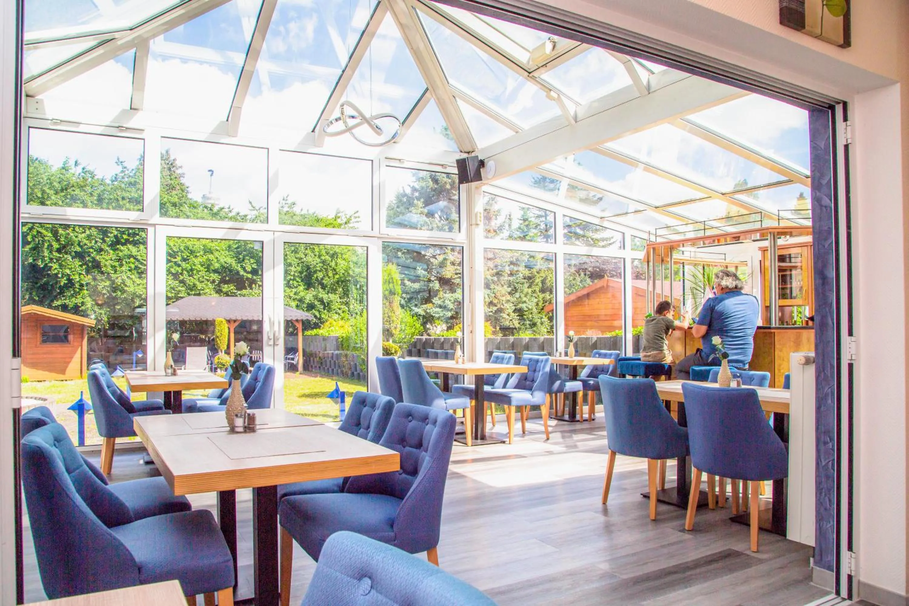 Seating area in Hotel Opal