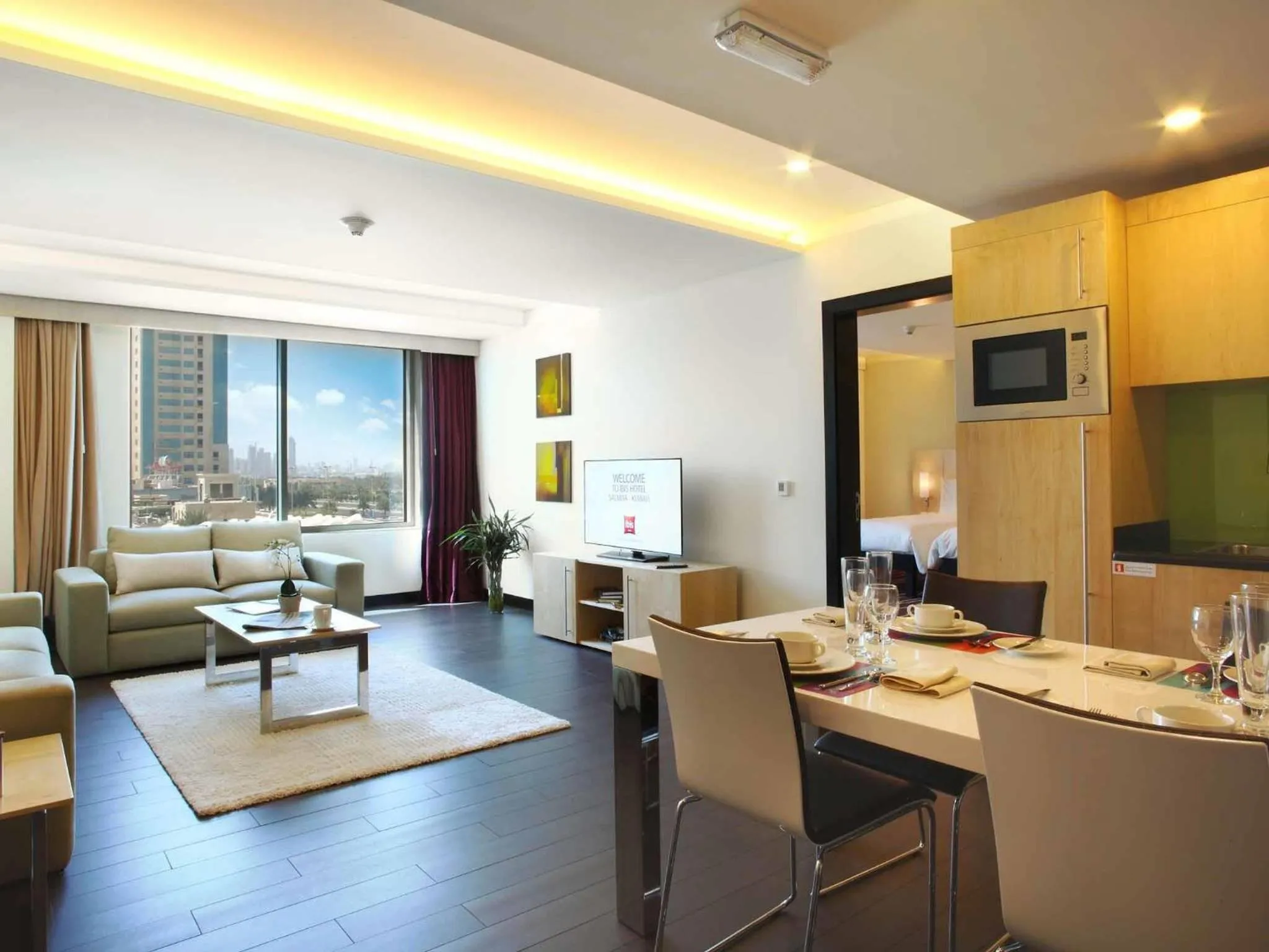 Bedroom in ibis Kuwait Salmiya