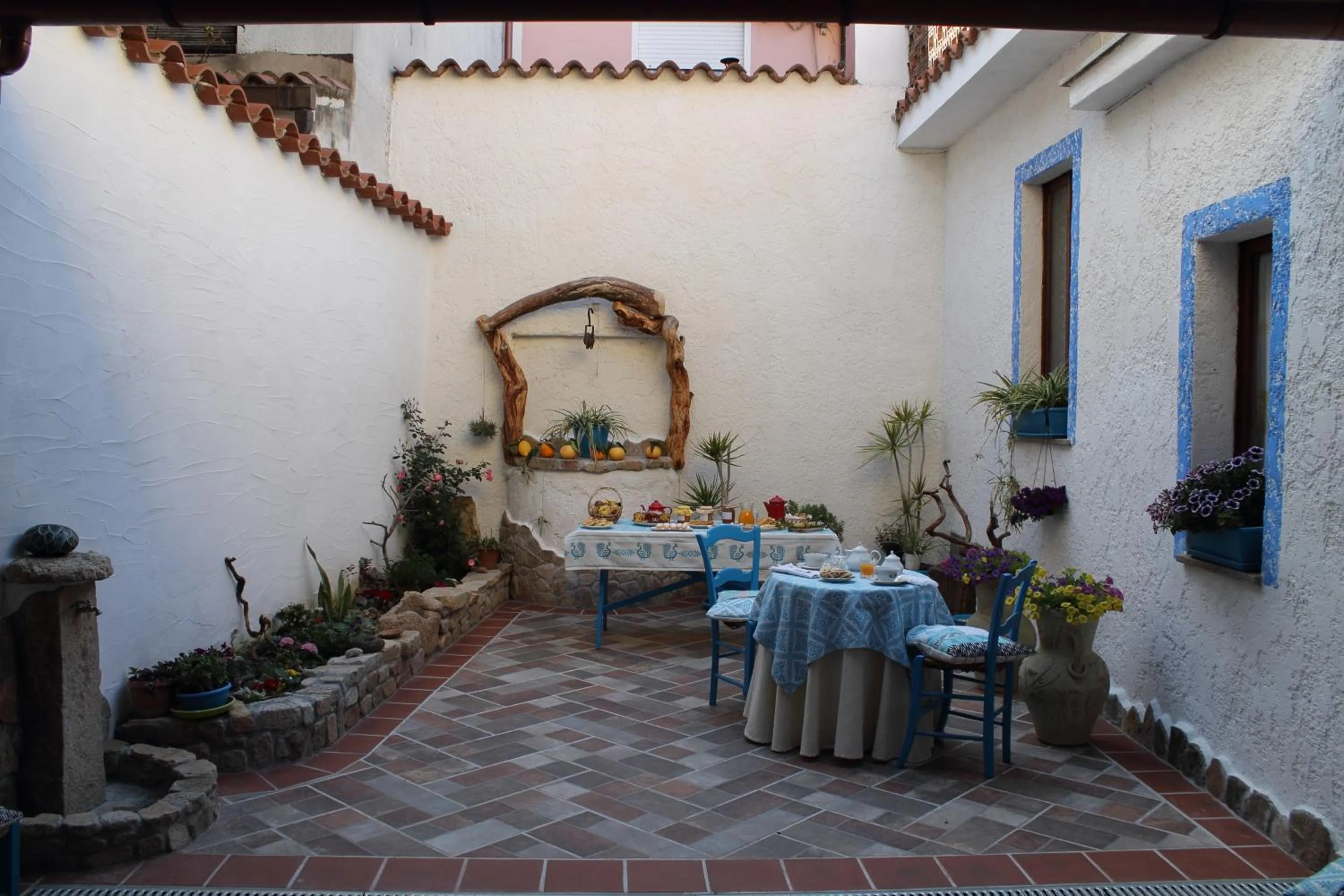 Patio in B&B Piazza Municipio