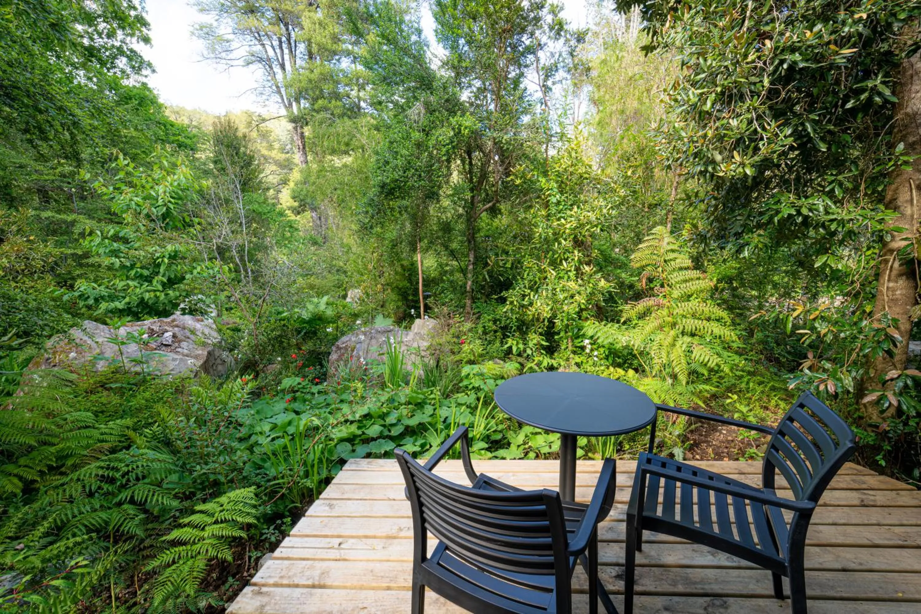 Balcony/Terrace in Rakau Lodge