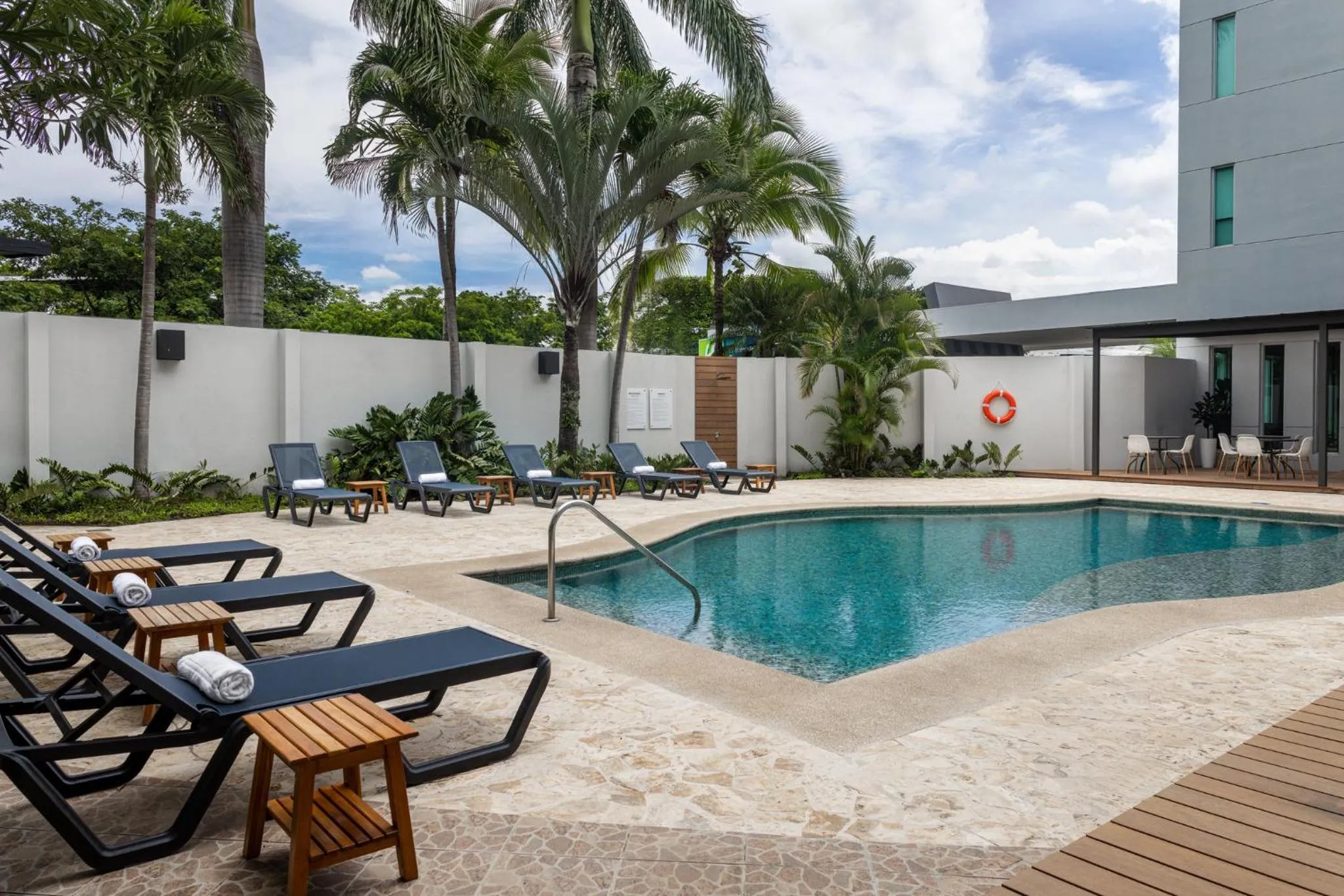 Swimming pool in Holiday Inn Express San Jose Forum by IHG