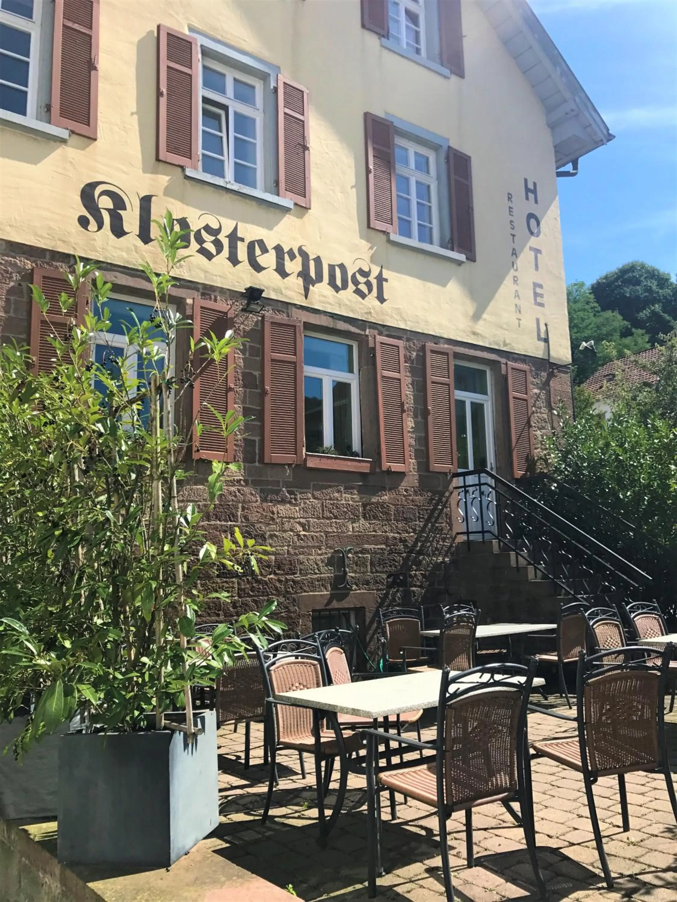 Balcony/Terrace in Hotel Klosterpost