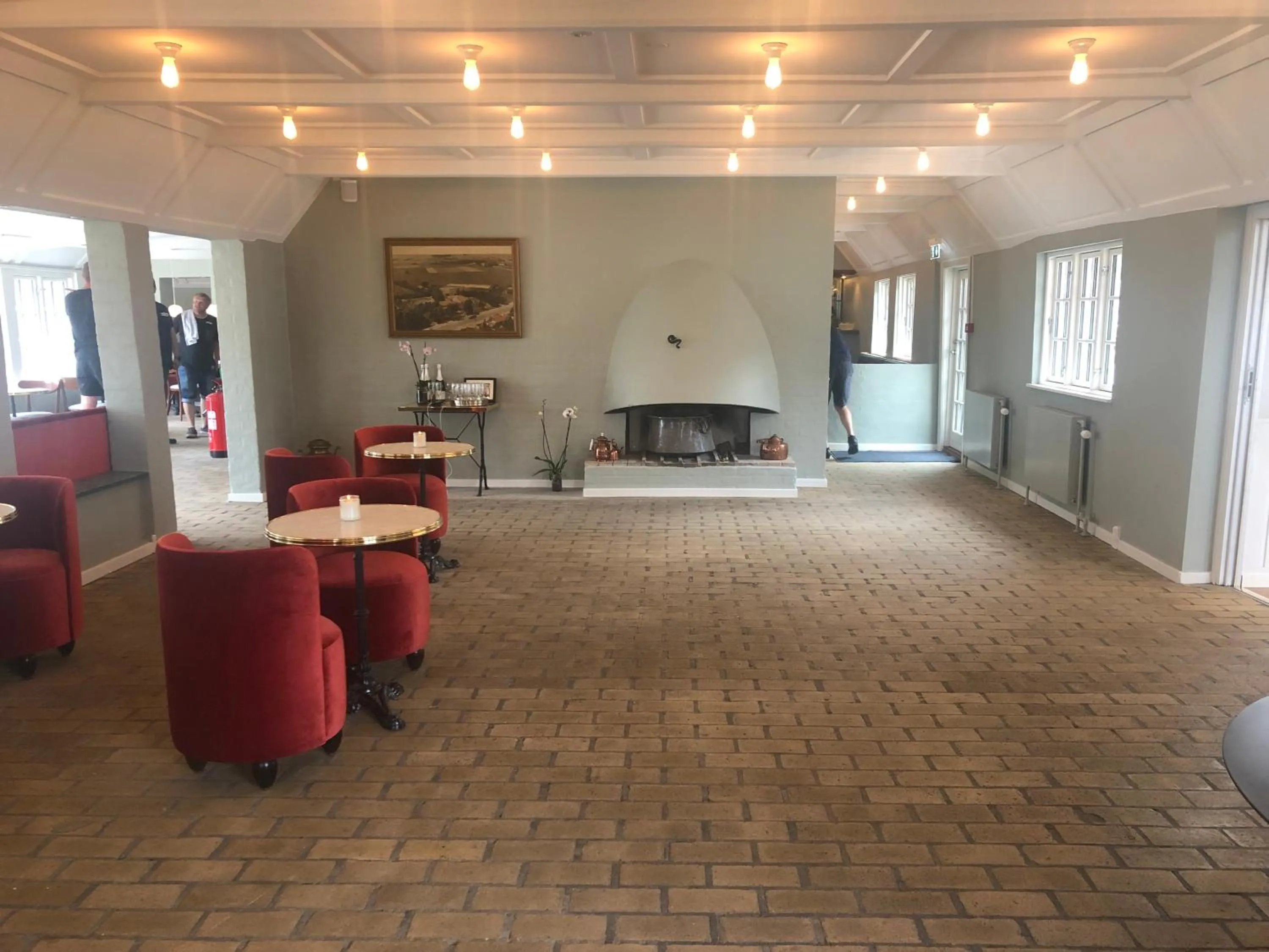 Lobby or reception in Hotel Nørrevang