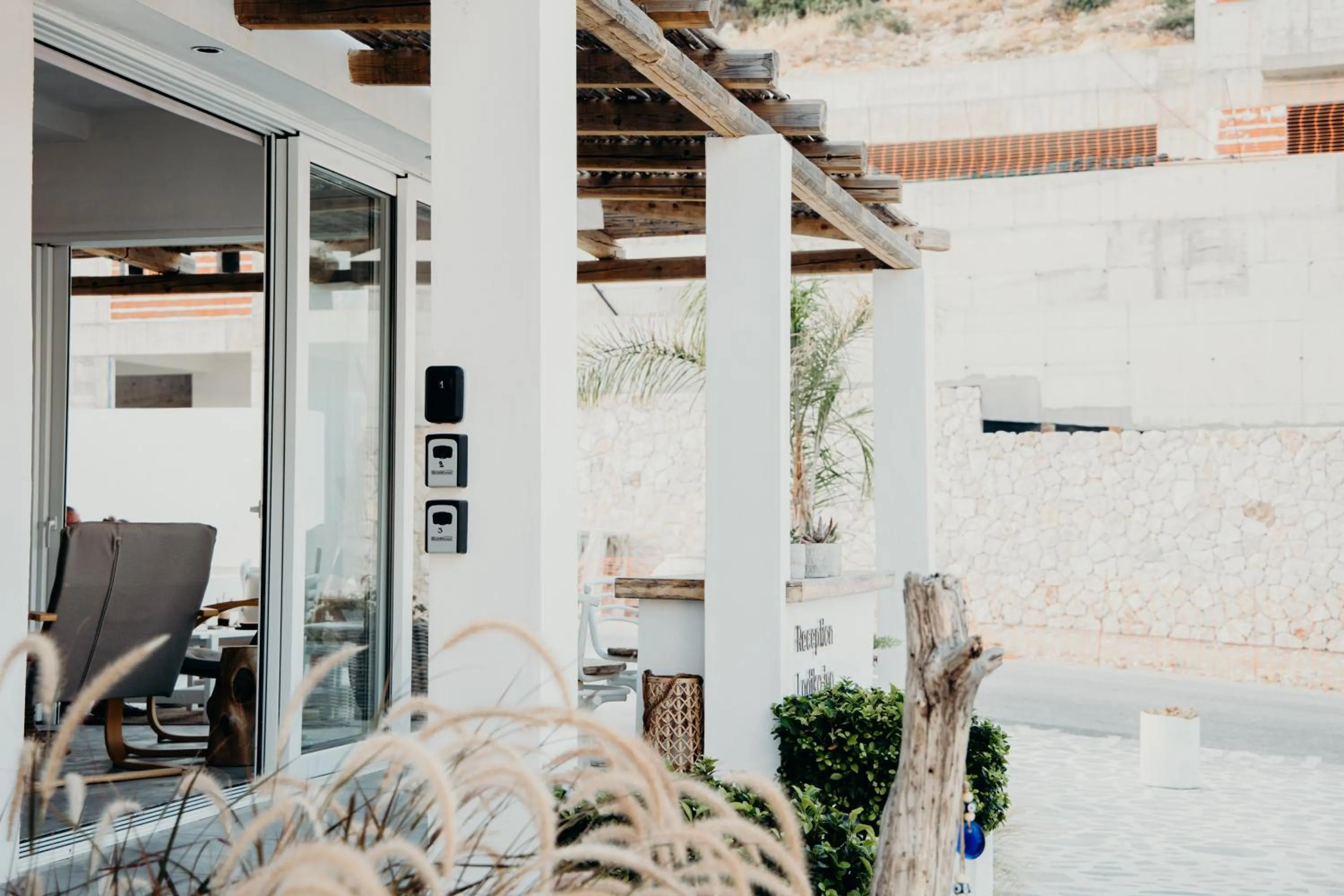 Property building in Ladiko Inn Hotel Faliraki -Anthony Quinn Bay