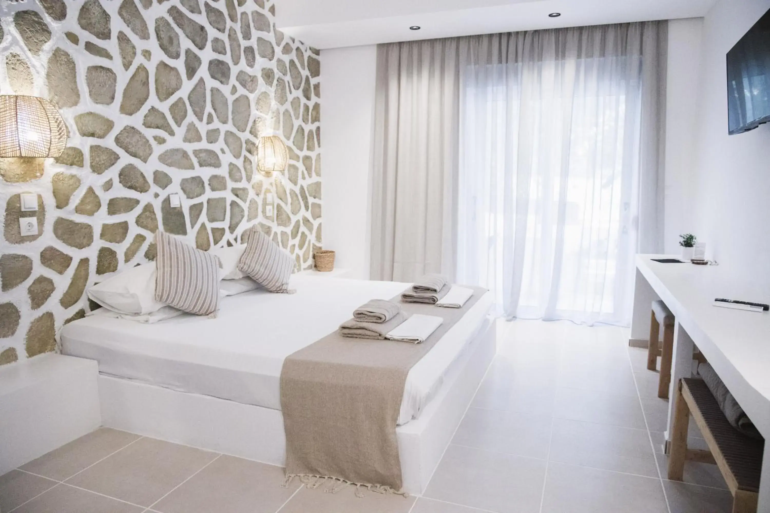 Superior Double Room in Ladiko Inn Hotel Faliraki -Anthony Quinn Bay Superior Double Room in Ladiko Inn Hotel Faliraki -Anthony Quinn Bay