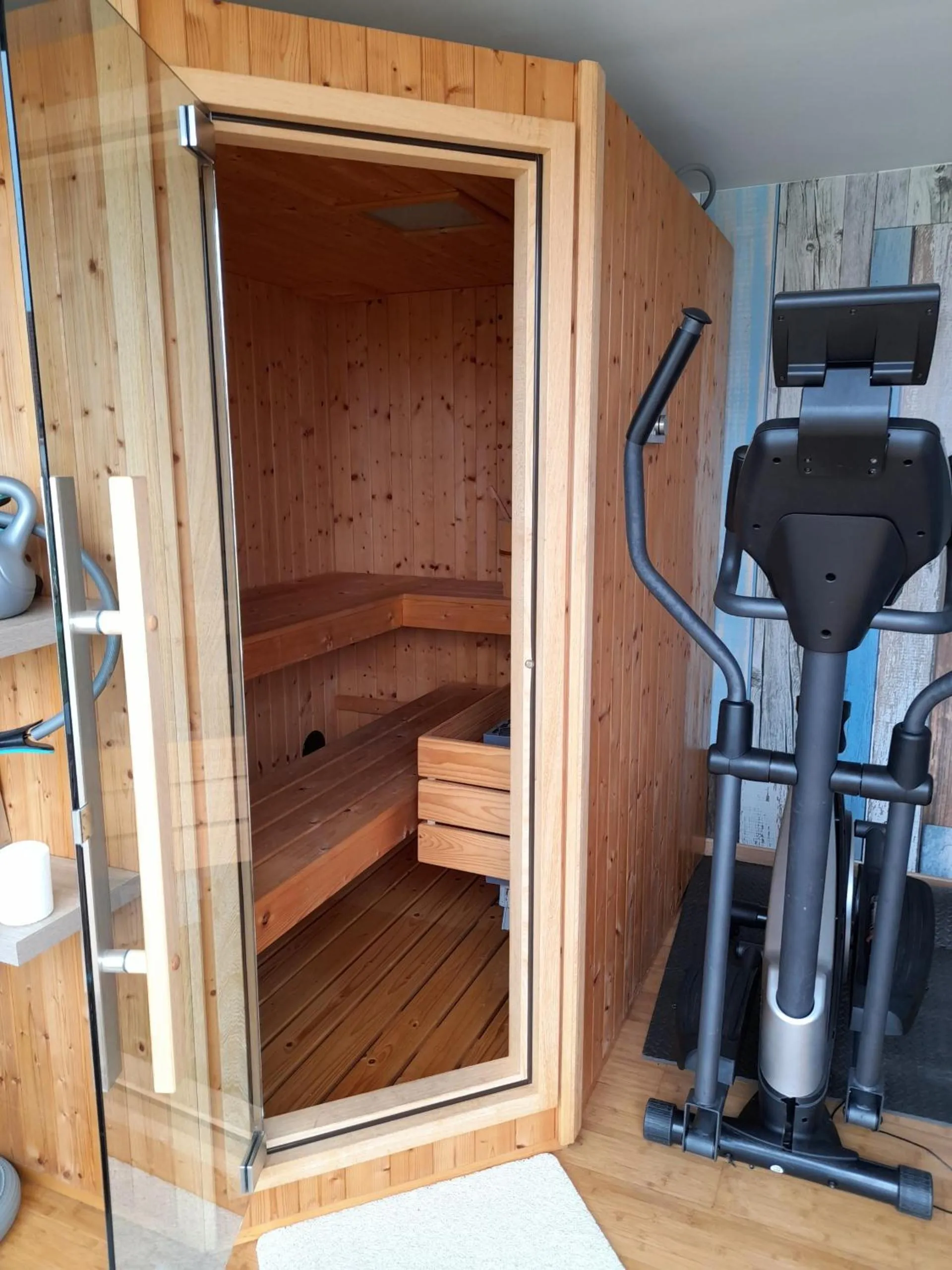 Sauna in Chambres 2 caps