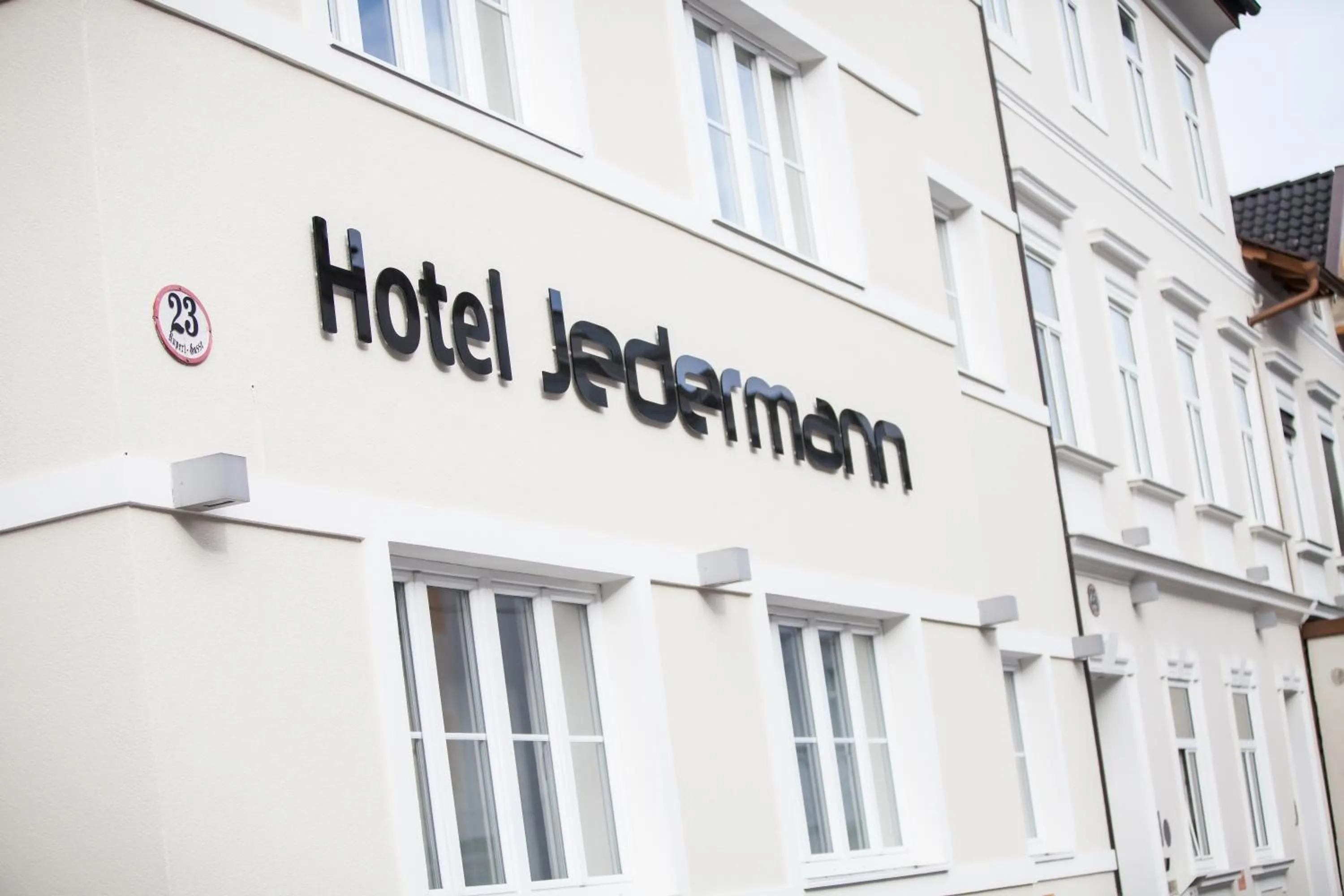 Facade/entrance in Das Jedermann Boutiquehotel mit Stadtgarten