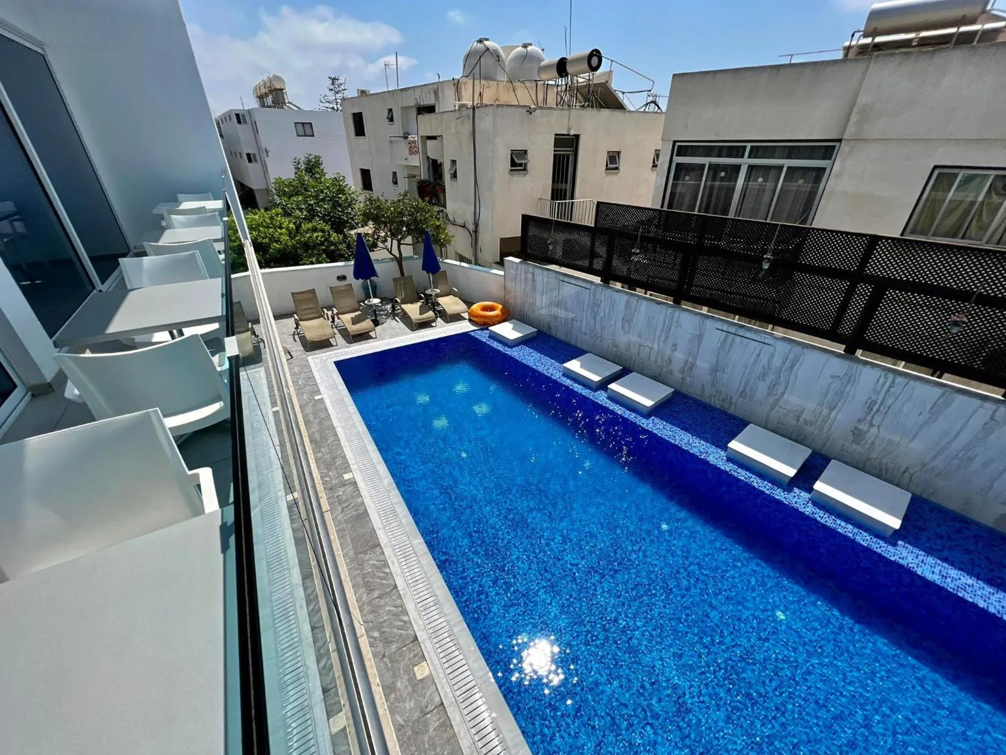 Day in Sunny Blue Hotel