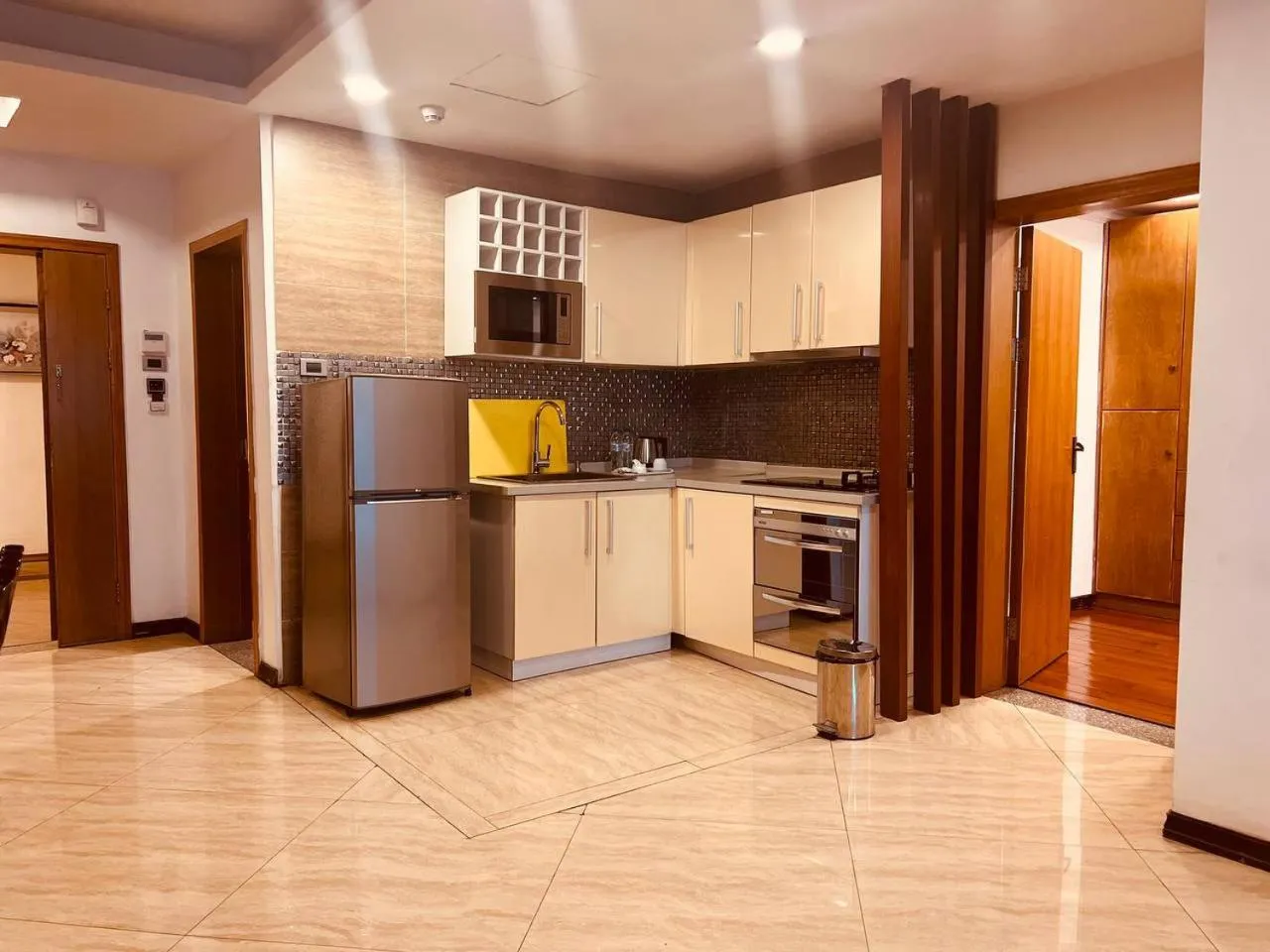 kitchen in Inter Luxury Hotel