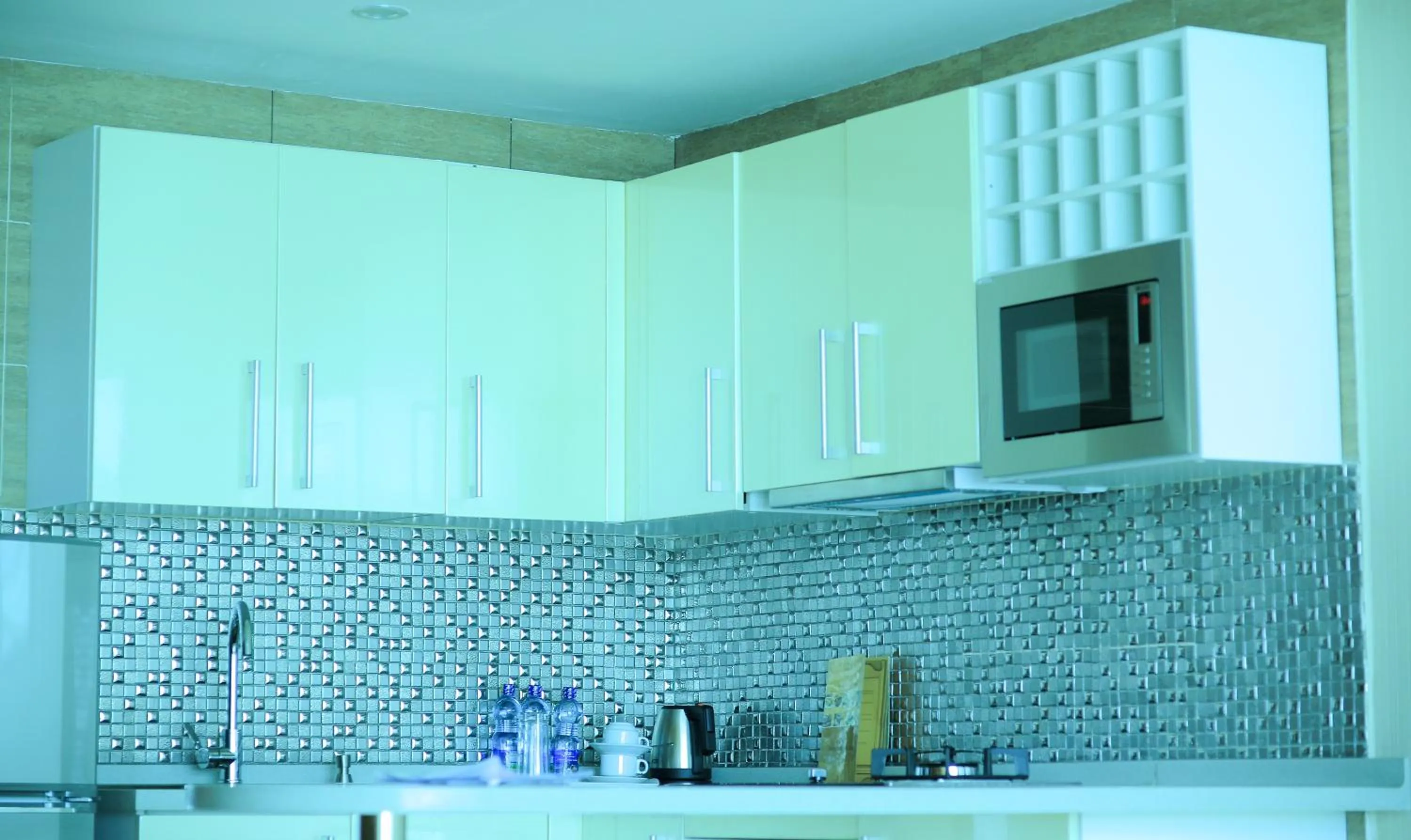 Kitchen or kitchenette in Inter Luxury Hotel