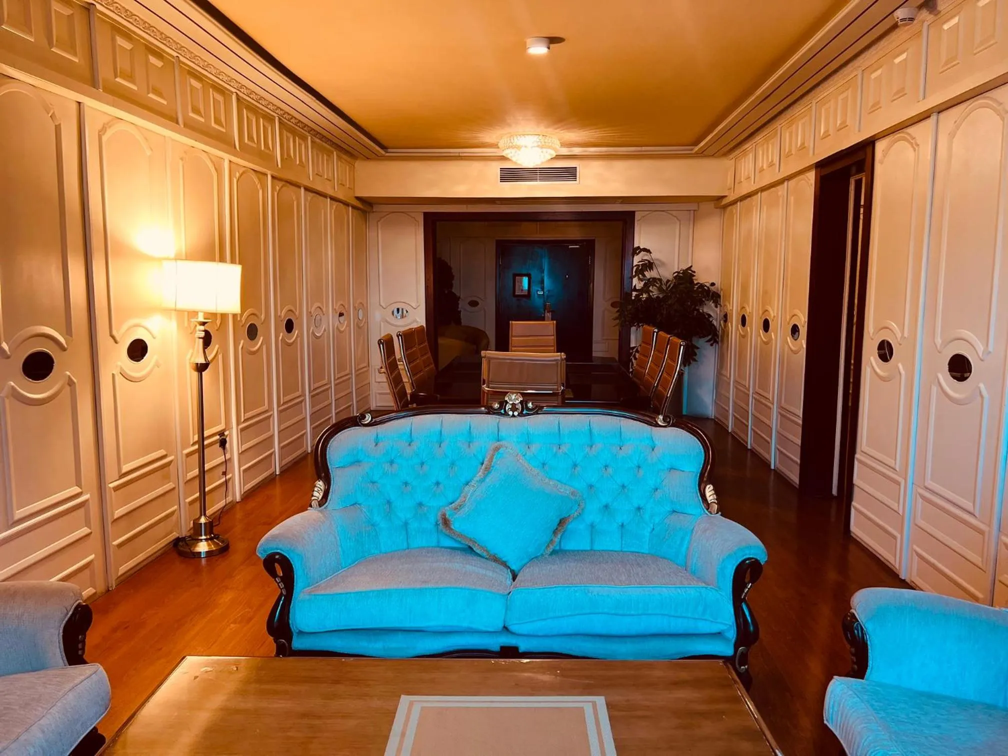 Living room in Inter Luxury Hotel