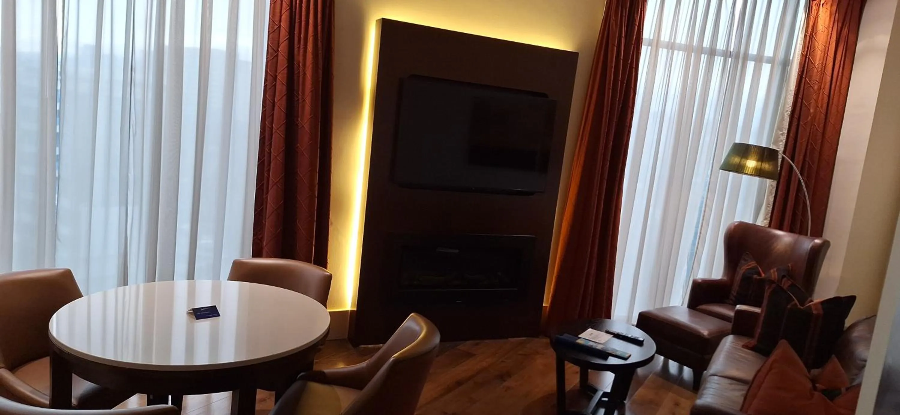 Dining area in Radisson Blu Hotel, Addis Ababa