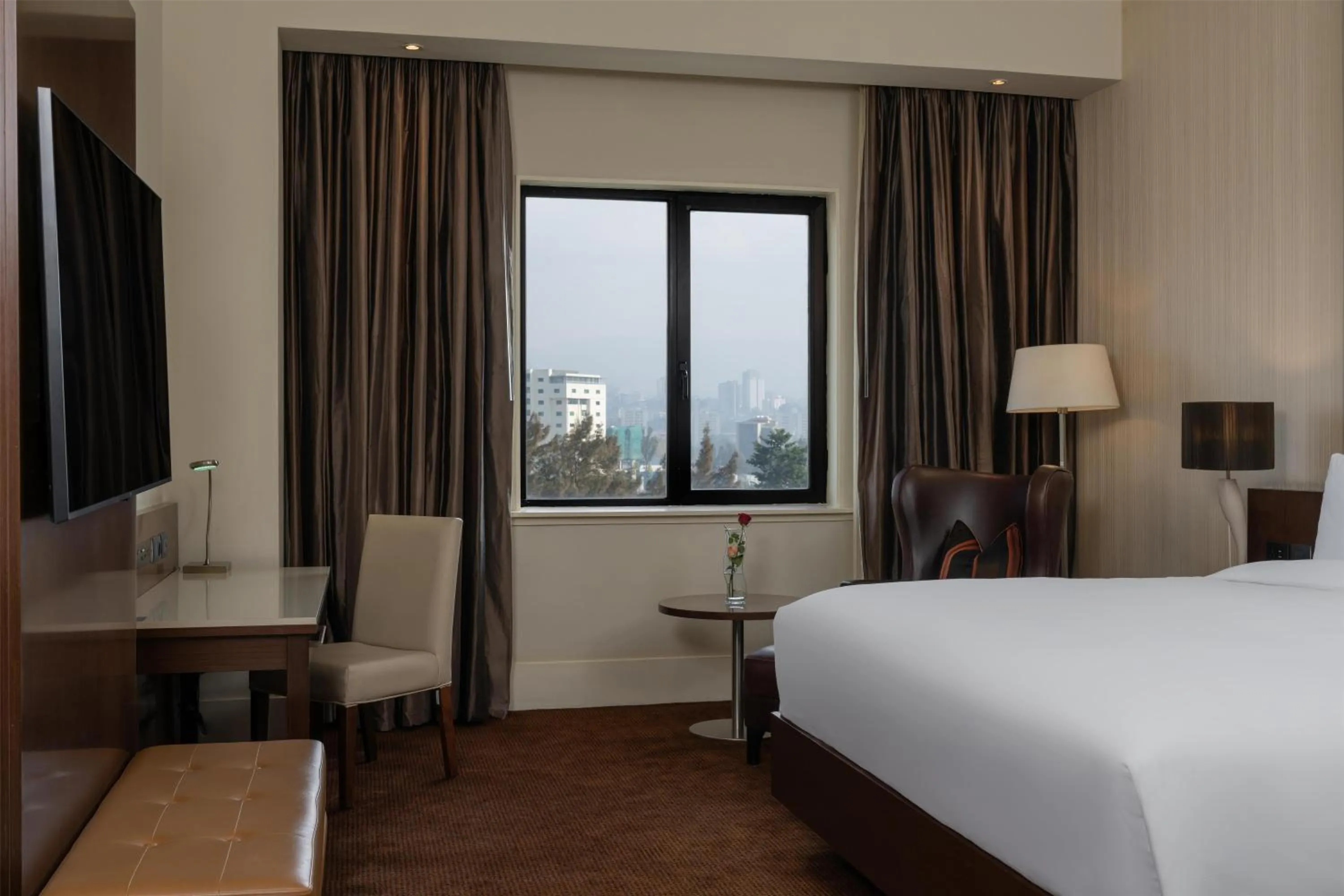 Photo of the whole room, Bed in Radisson Blu Hotel, Addis Ababa