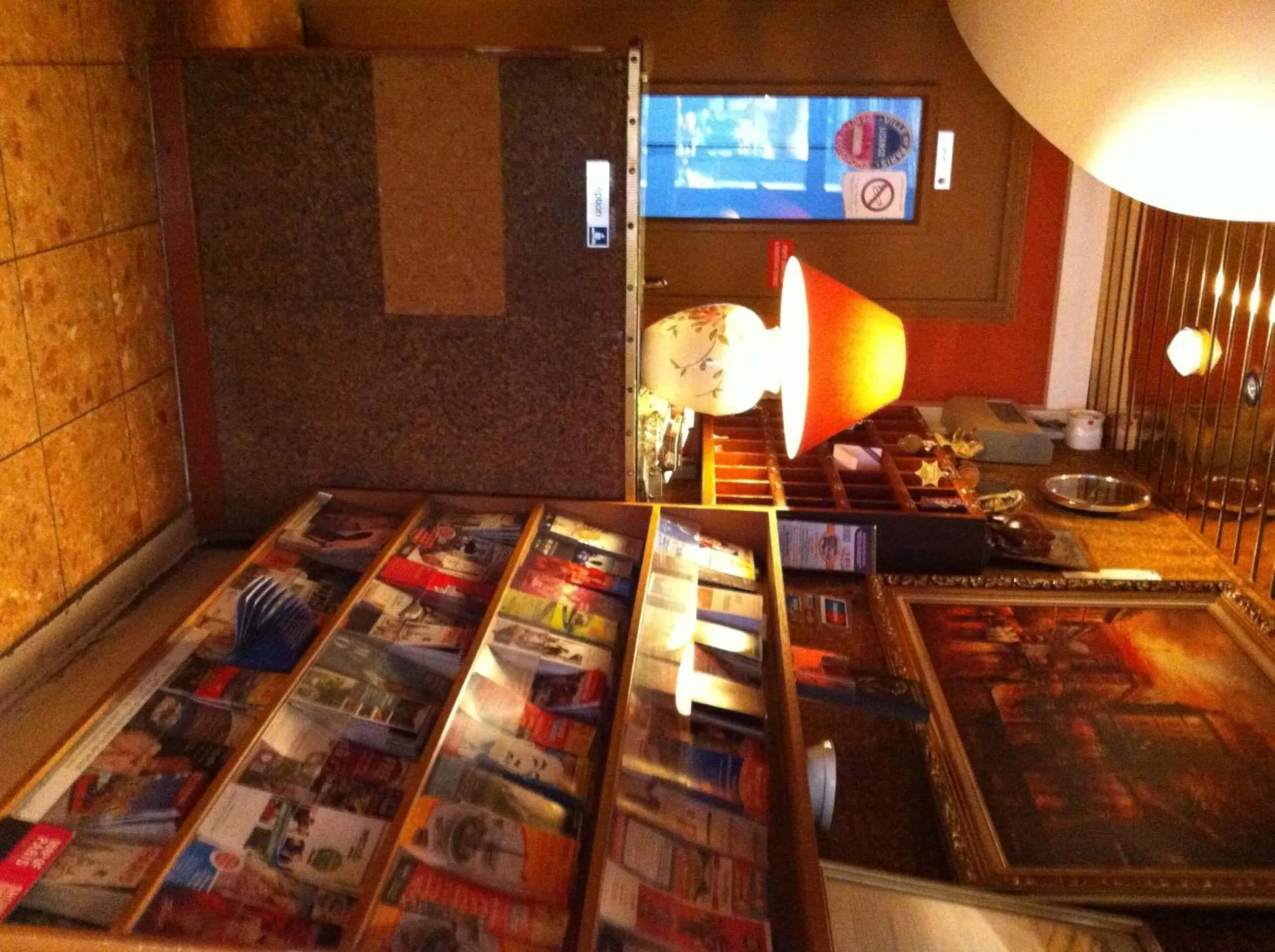 Lobby or reception in Hotel Des Arts